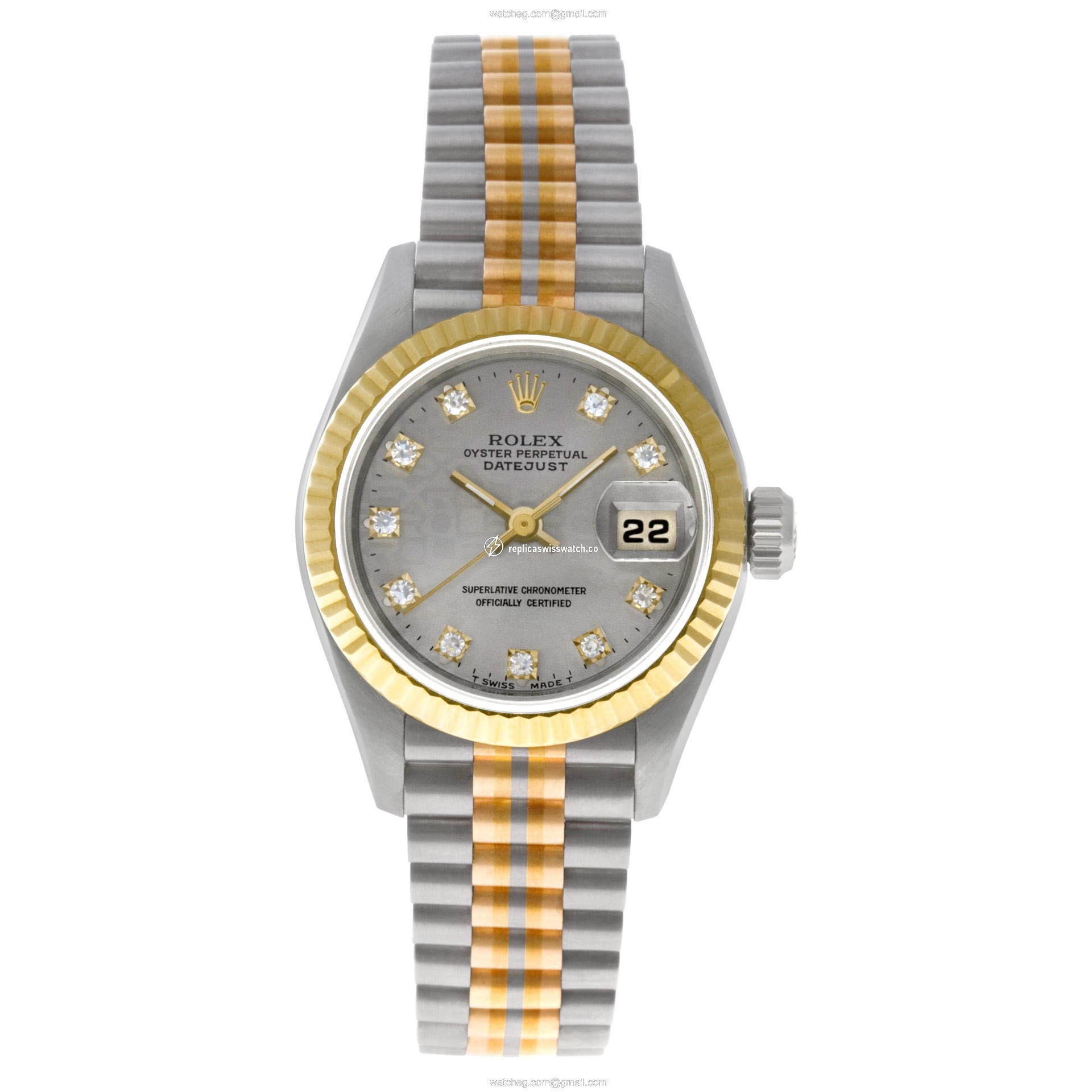 Rolex 69179B Datejust Automatic Female 18k White Gold Watches Rolex 69179B Datejust Automatic Female 18k White Gold Watches