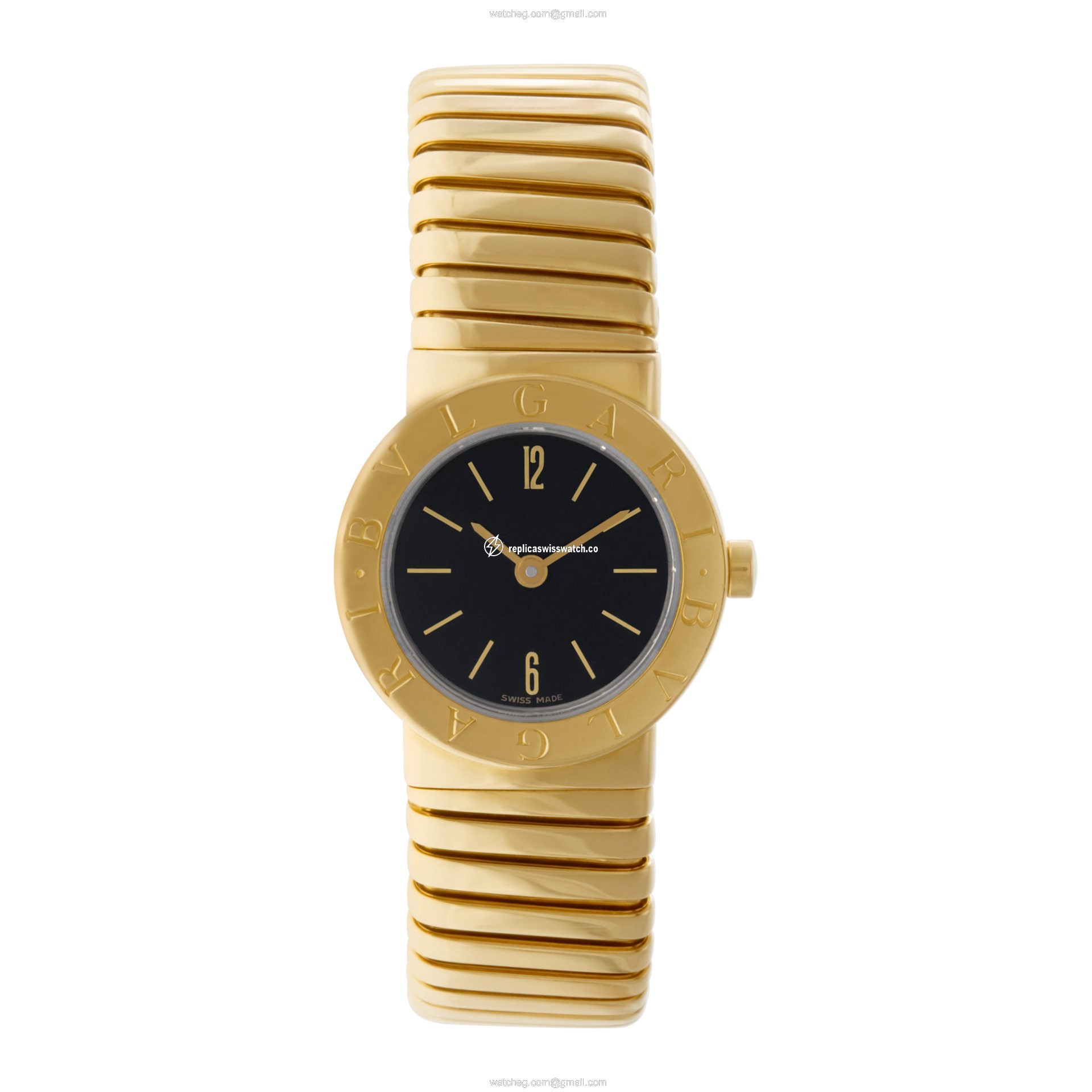 Bvlgari BB232T Tubogas Quartz Female 18k yellow gold Watches Bvlgari BB232T Tubogas Quartz Female 18k yellow gold Watches