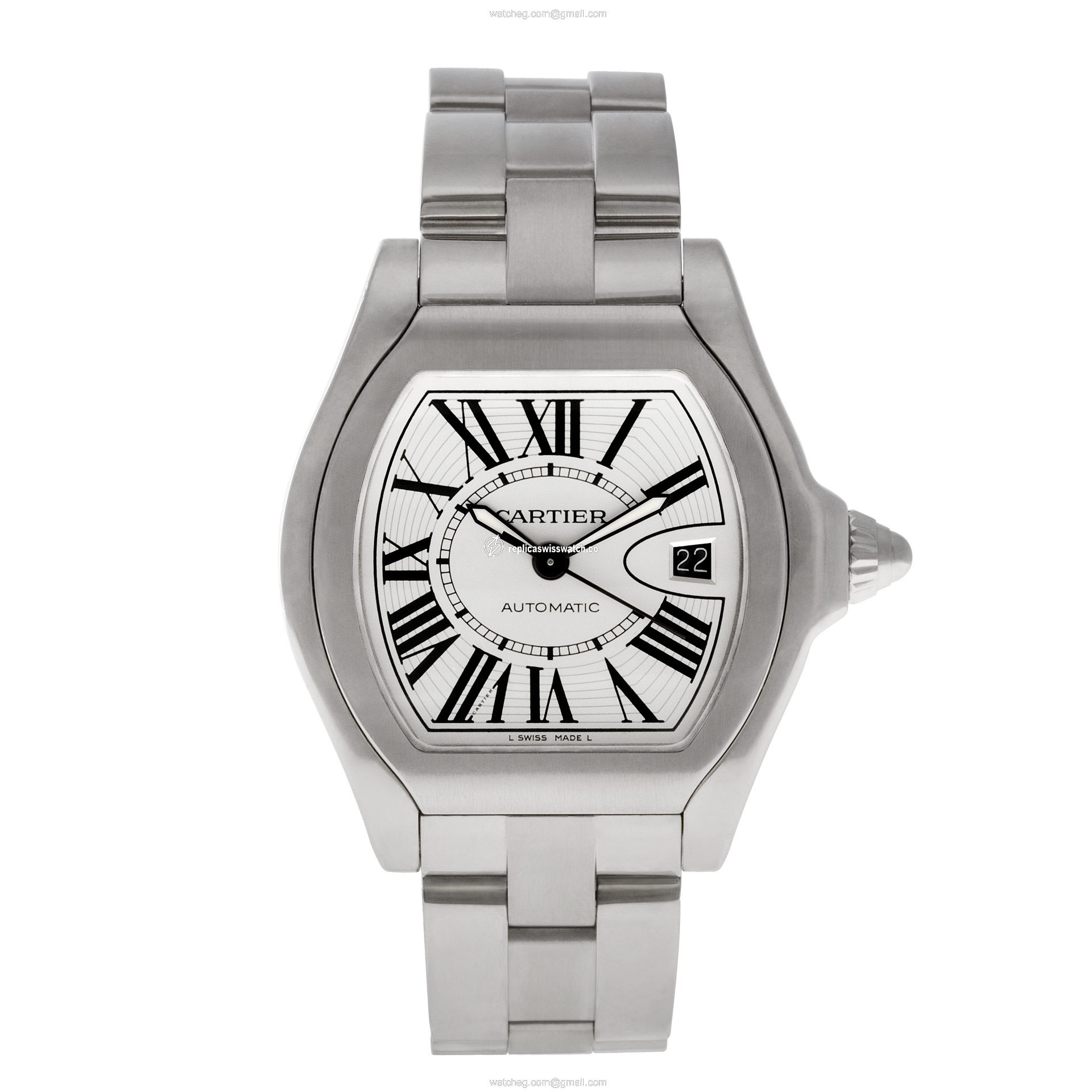 Cartier 3312 Roadster Automatic Male Stainless Steel Watches Cartier 3312 Roadster Automatic Male Stainless Steel Watches