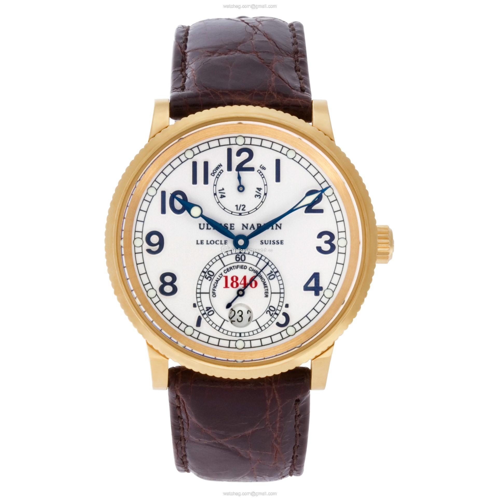 Ulysse Nardin 261-77 Marine Chronometer Automatic Male 18k yellow gold Watches Ulysse Nardin 261-77 Marine Chronometer Automatic Male 18k yellow gold Watches
