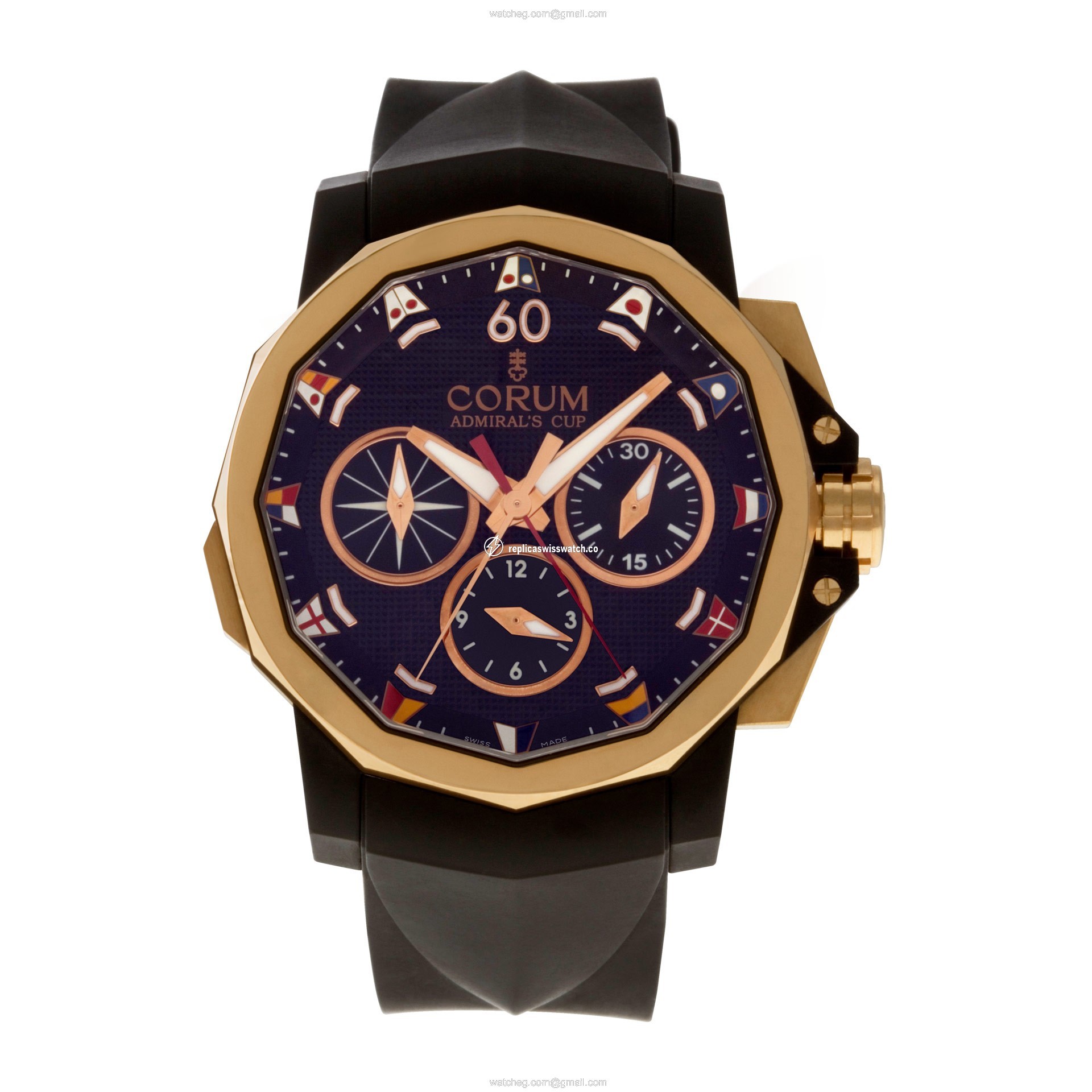 Corum 986.694.55 Admirals Cup Automatic Male 18k rose gold Watches Corum 986.694.55 Admirals Cup Automatic Male 18k rose gold Watches