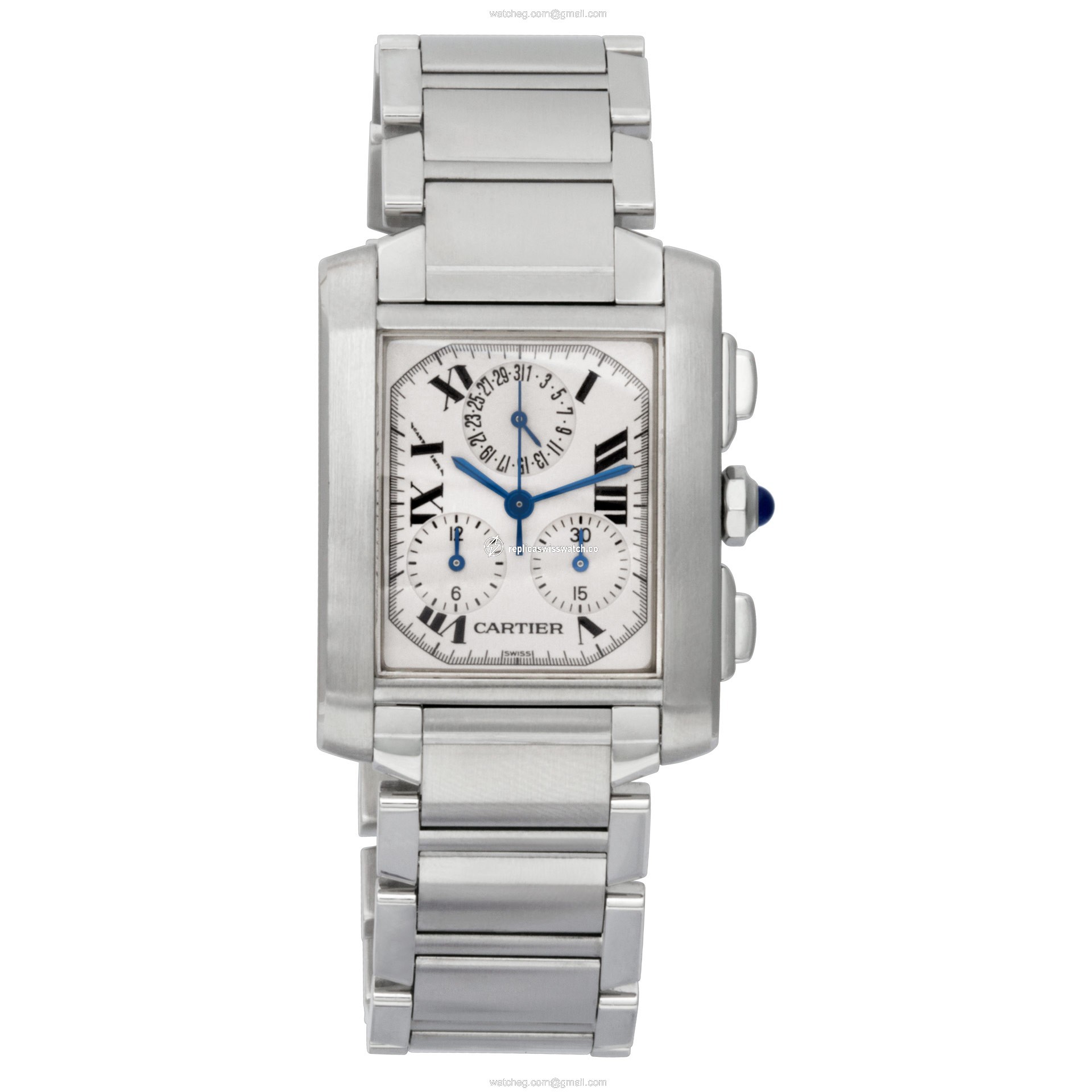 Cartier W51001Q3 Tank Francaise Quartz Male Stainless Steel Watches Cartier W51001Q3 Tank Francaise Quartz Male Stainless Steel Watches