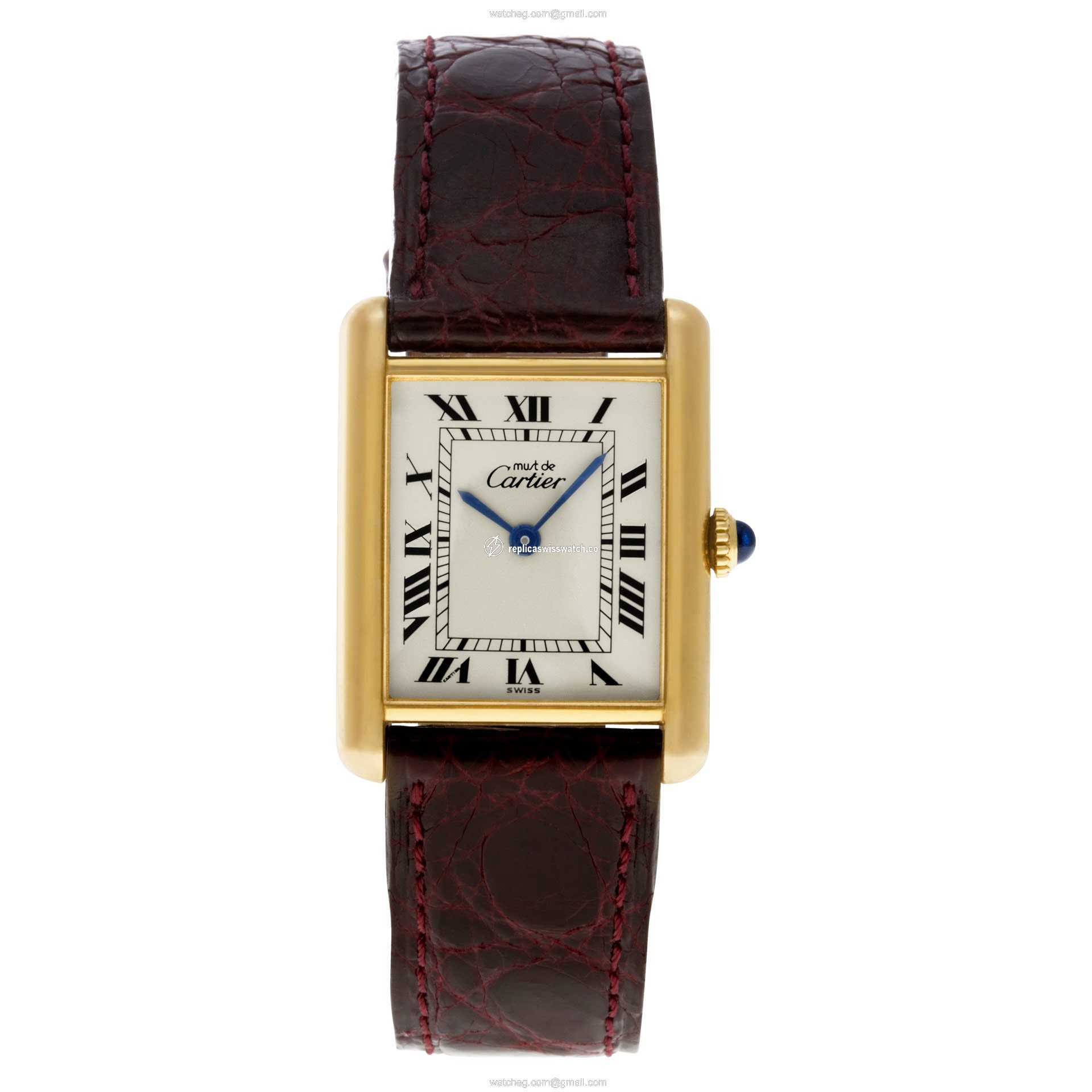 Cartier 60029 Tank Vermeil Manual Female Vermeil Watches Cartier 60029 Tank Vermeil Manual Female Vermeil Watches