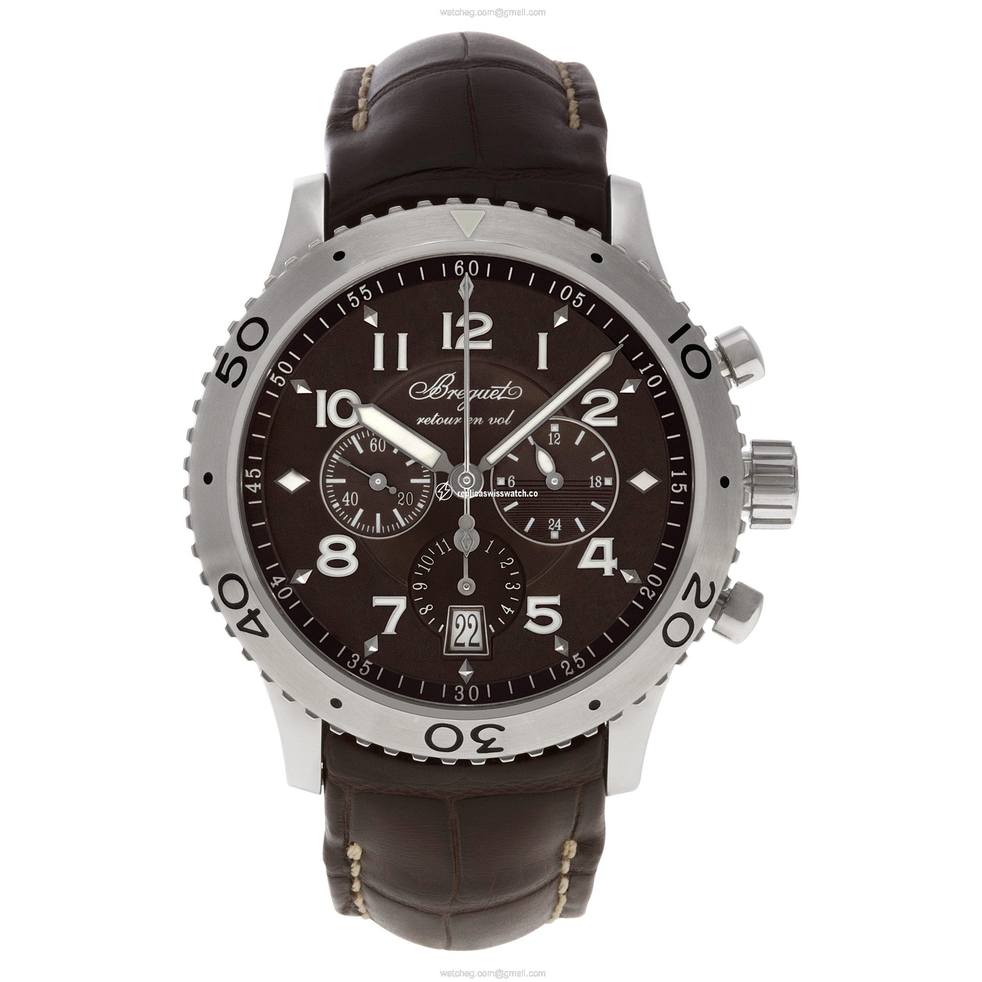 Breguet 3810ST/92/9ZU Type XXI Automatic Male Stainless Steel Watches Breguet 3810ST/92/9ZU Type XXI Automatic Male Stainless Steel Watches