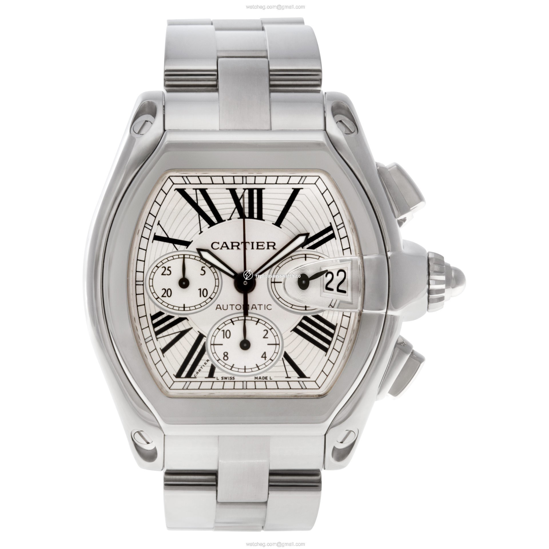 Cartier W52019X6 Roadster Automatic Male Stainless Steel Watches Cartier W52019X6 Roadster Automatic Male Stainless Steel Watches