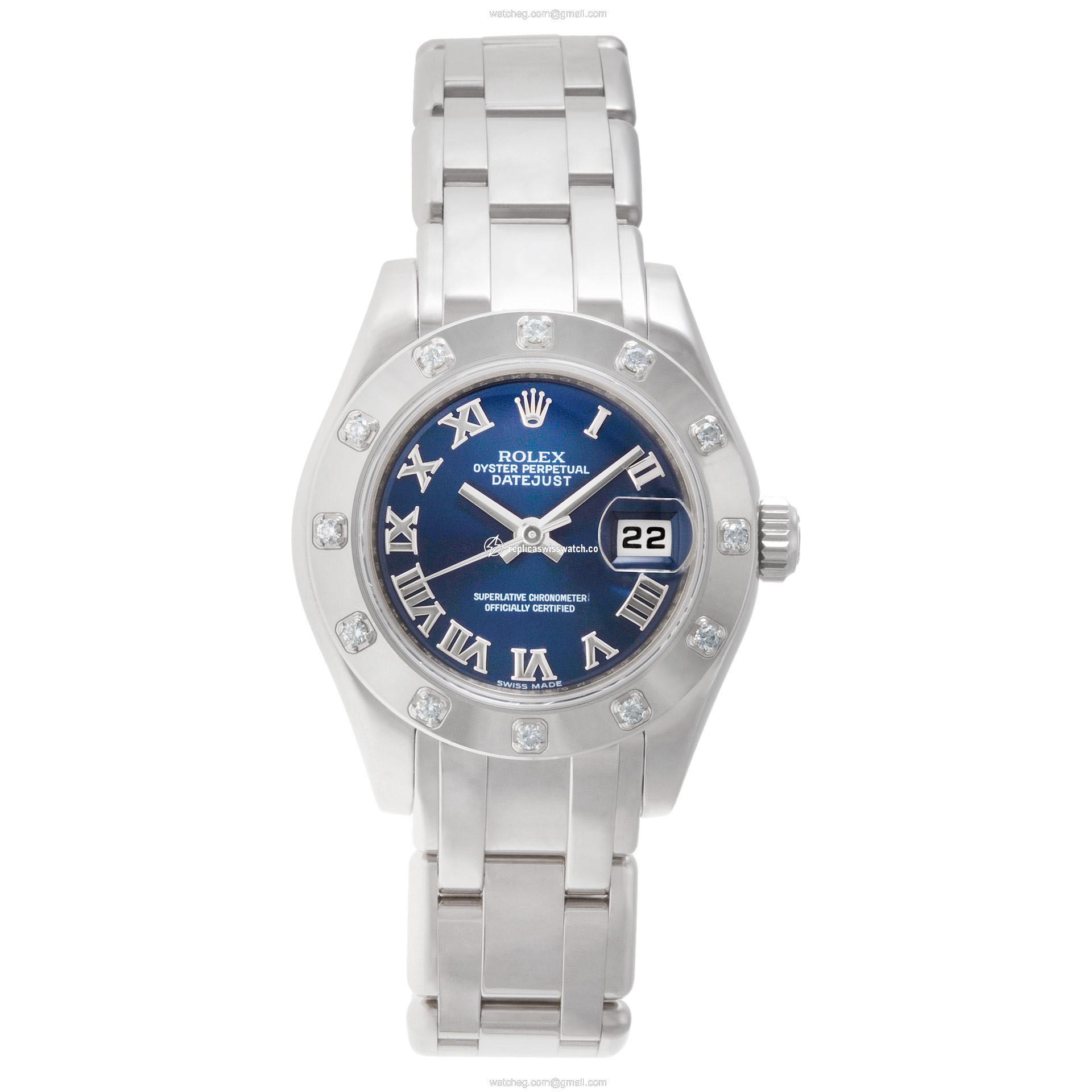 Rolex 80319 Pearlmaster Automatic Female 18k White Gold Watches Rolex 80319 Pearlmaster Automatic Female 18k White Gold Watches