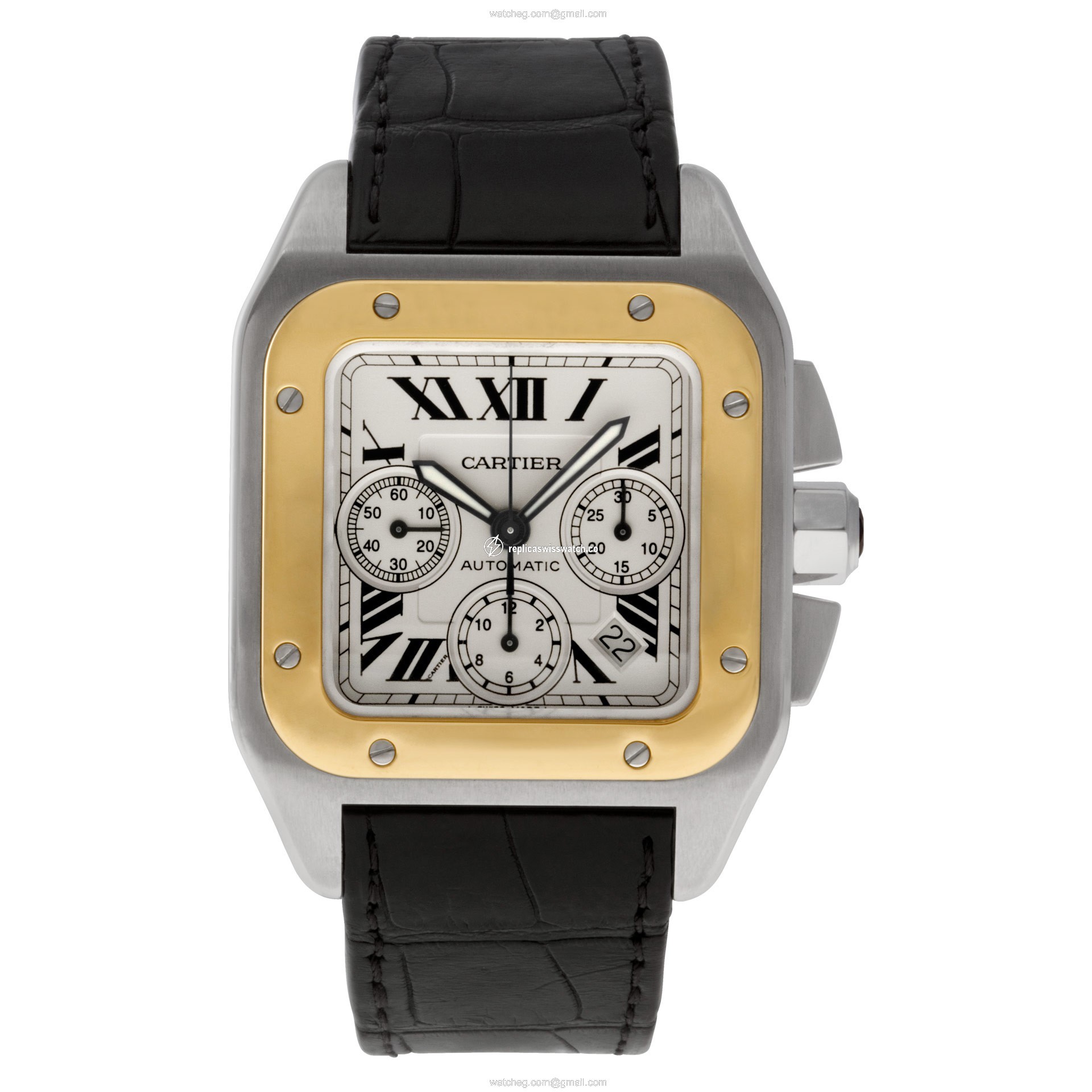 Cartier w20091x7 Santos 100 Automatic Male Stainless Steel Watches Cartier w20091x7 Santos 100 Automatic Male Stainless Steel Watches