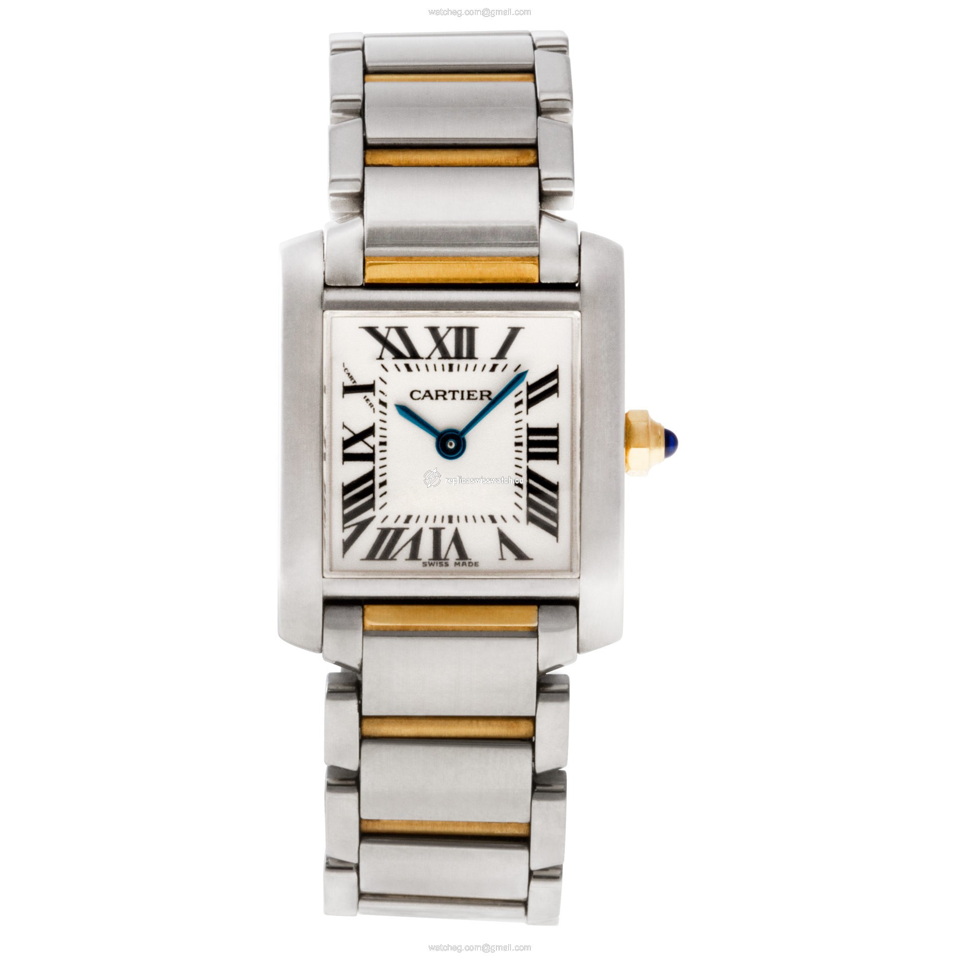 Cartier W51007Q4 Tank Francaise Quartz Female 18k gold & Stainless Steel Watches Cartier W51007Q4 Tank Francaise Quartz Female 18k gold & Stainless Steel Watches