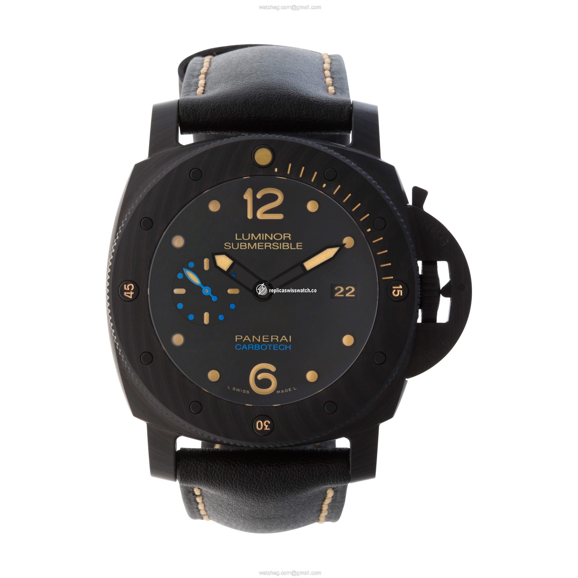 Panerai PAM00616 Submersible Automatic Male Carbon Fiber Watches Panerai PAM00616 Submersible Automatic Male Carbon Fiber Watches