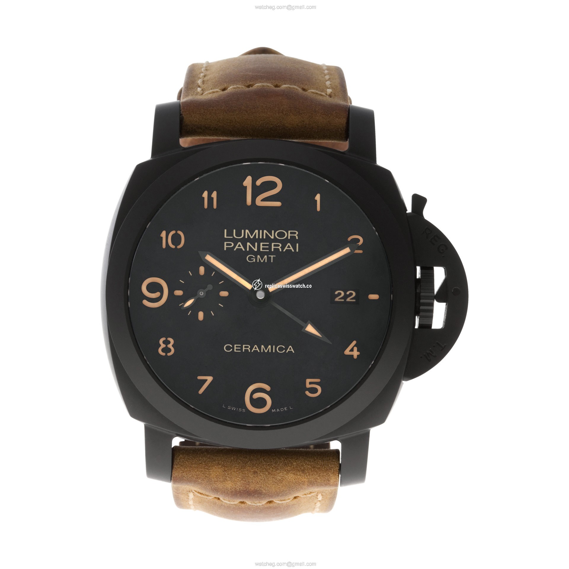 Panerai PAM00441 Luminor Automatic Male Ceramic Watches Panerai PAM00441 Luminor Automatic Male Ceramic Watches