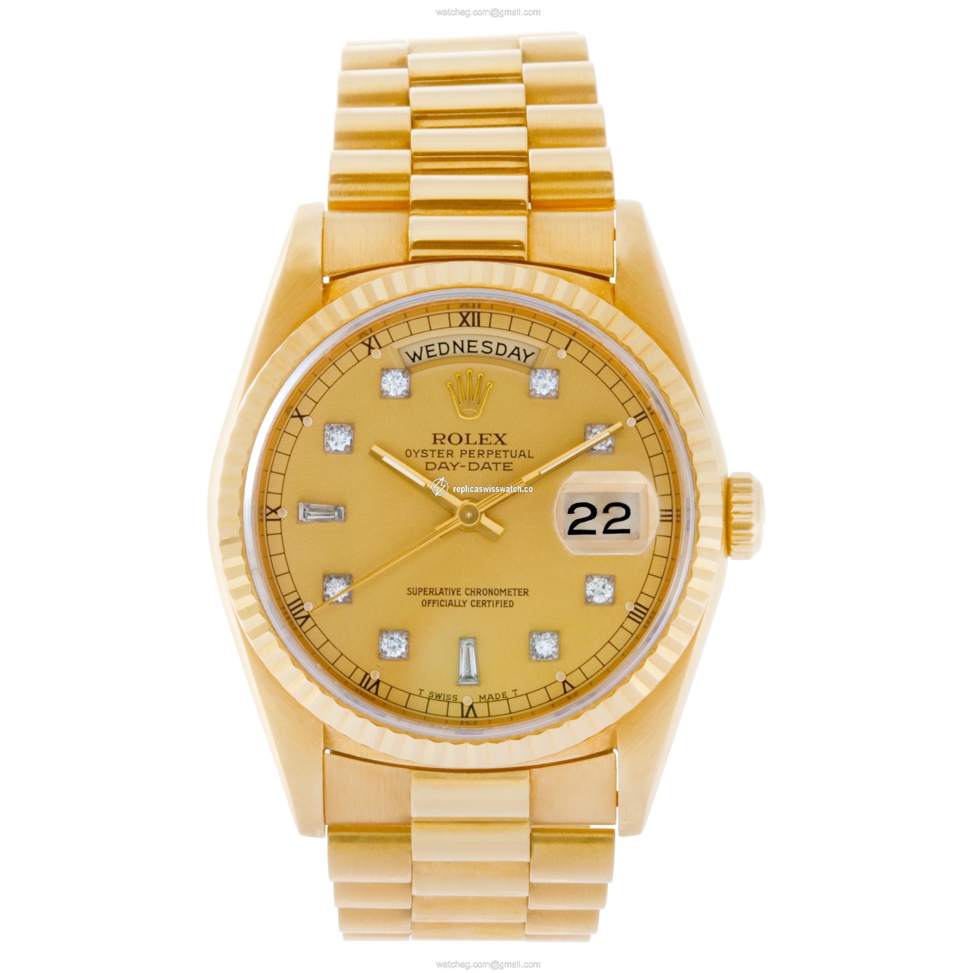 Rolex 18238 Day-Date Automatic Male 18k yellow gold Watches Rolex 18238 Day-Date Automatic Male 18k yellow gold Watches