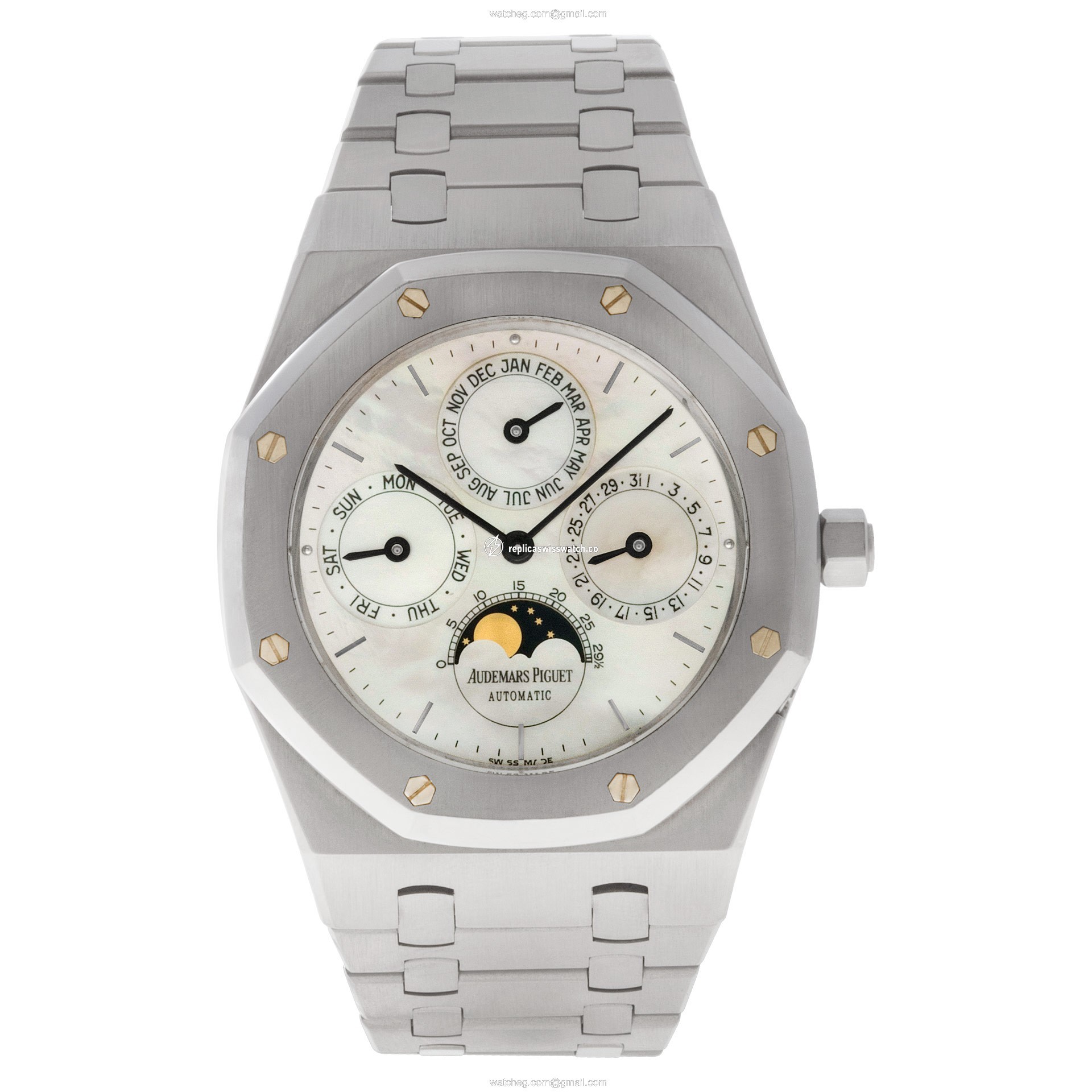 Audemars Piguet C49566 Perpetual Calendar Automatic Male Stainless Steel Watches Audemars Piguet C49566 Perpetual Calendar Automatic Male Stainless Steel Watches