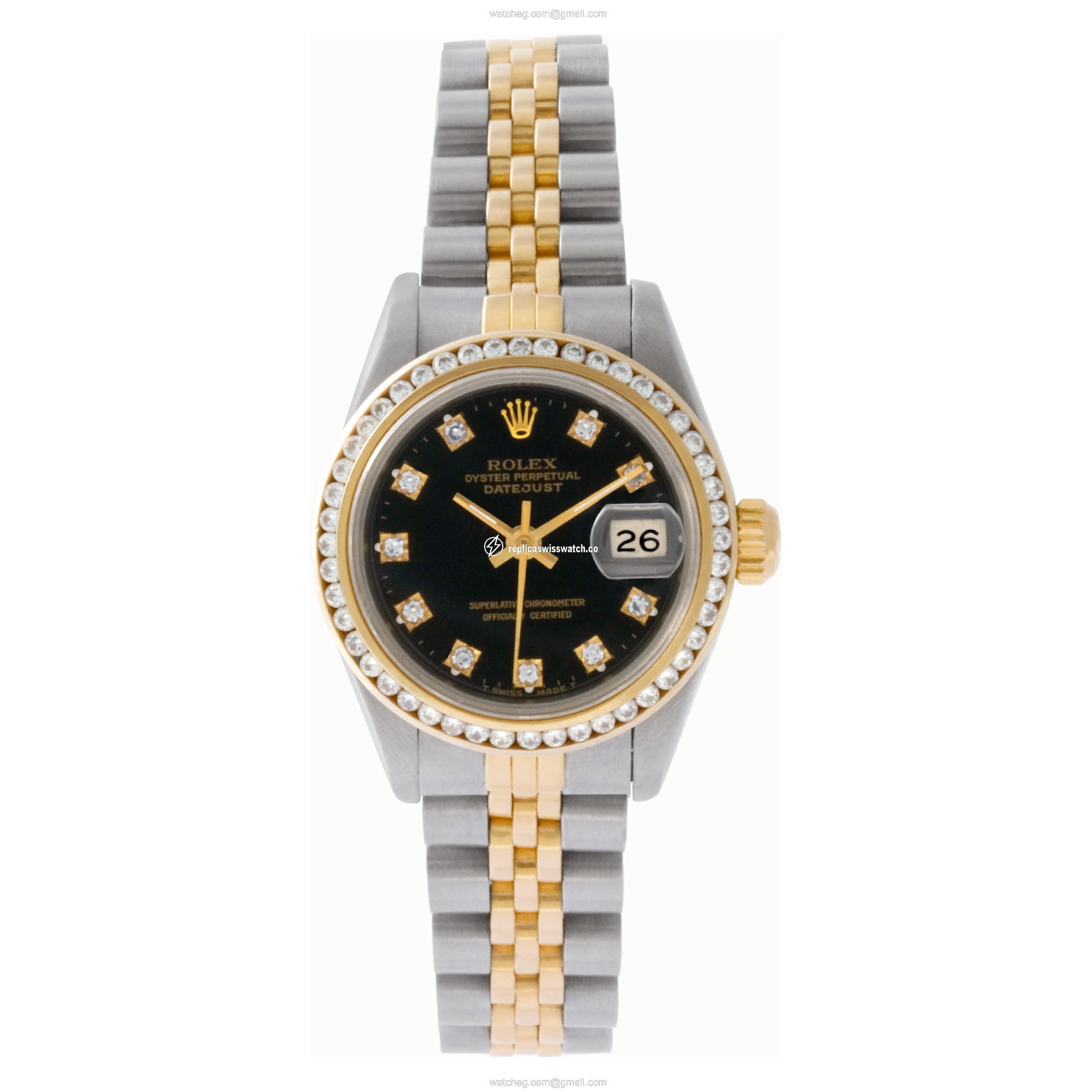 Rolex 69173 Datejust Automatic Female 18k gold & Stainless Steel Watches Rolex 69173 Datejust Automatic Female 18k gold & Stainless Steel Watches