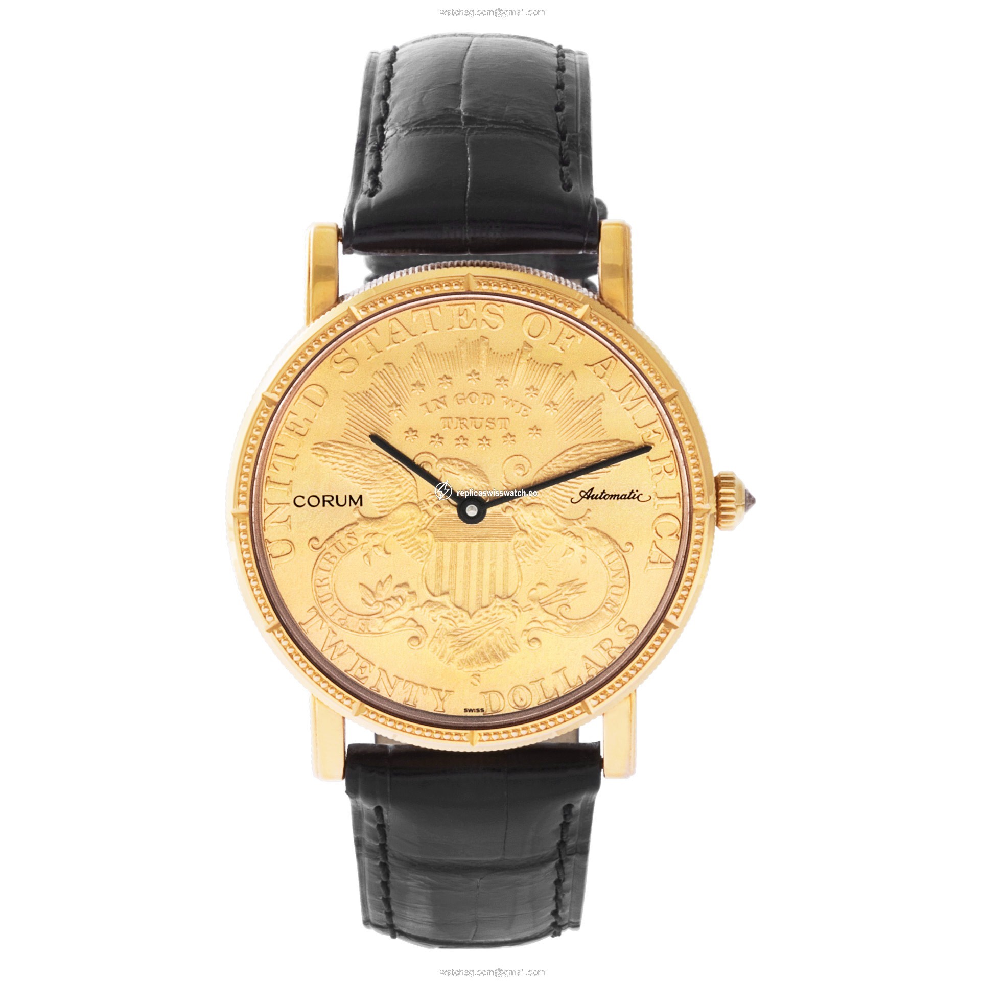 Corum 62022.951101 $20 Coin Automatic Male 18k yellow gold Watches Corum 62022.951101 $20 Coin Automatic Male 18k yellow gold Watches