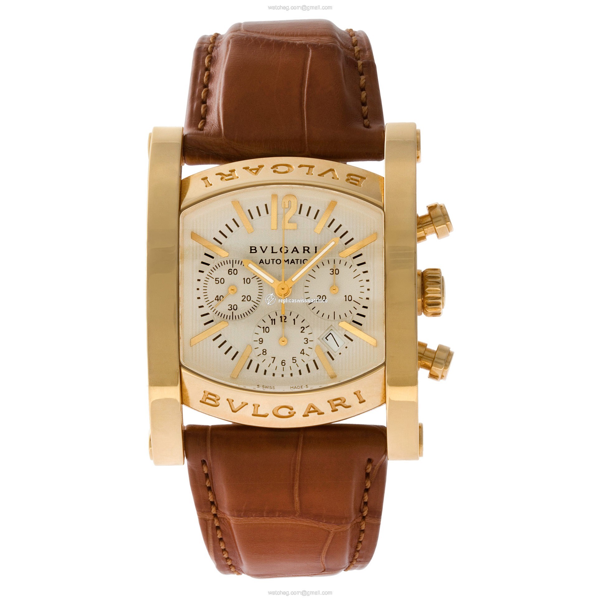 Bvlgari AA44GCH Assioma Automatic Male 18k yellow gold Watches Bvlgari AA44GCH Assioma Automatic Male 18k yellow gold Watches