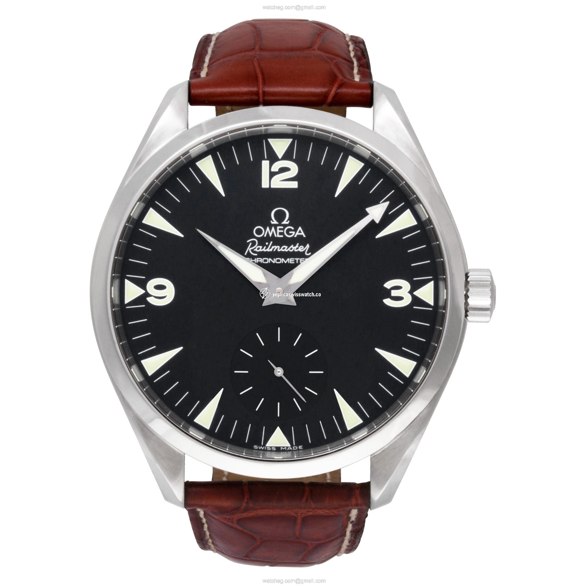 Omega 2806.52.37 Railmaster Manual Male Stainless Steel Watches Omega 2806.52.37 Railmaster Manual Male Stainless Steel Watches