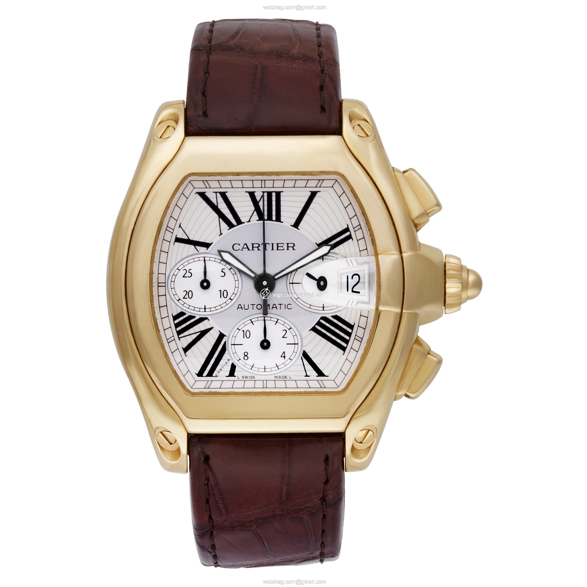 Cartier W62021Y3 Roadster Automatic Male 18k yellow gold Watches Cartier W62021Y3 Roadster Automatic Male 18k yellow gold Watches