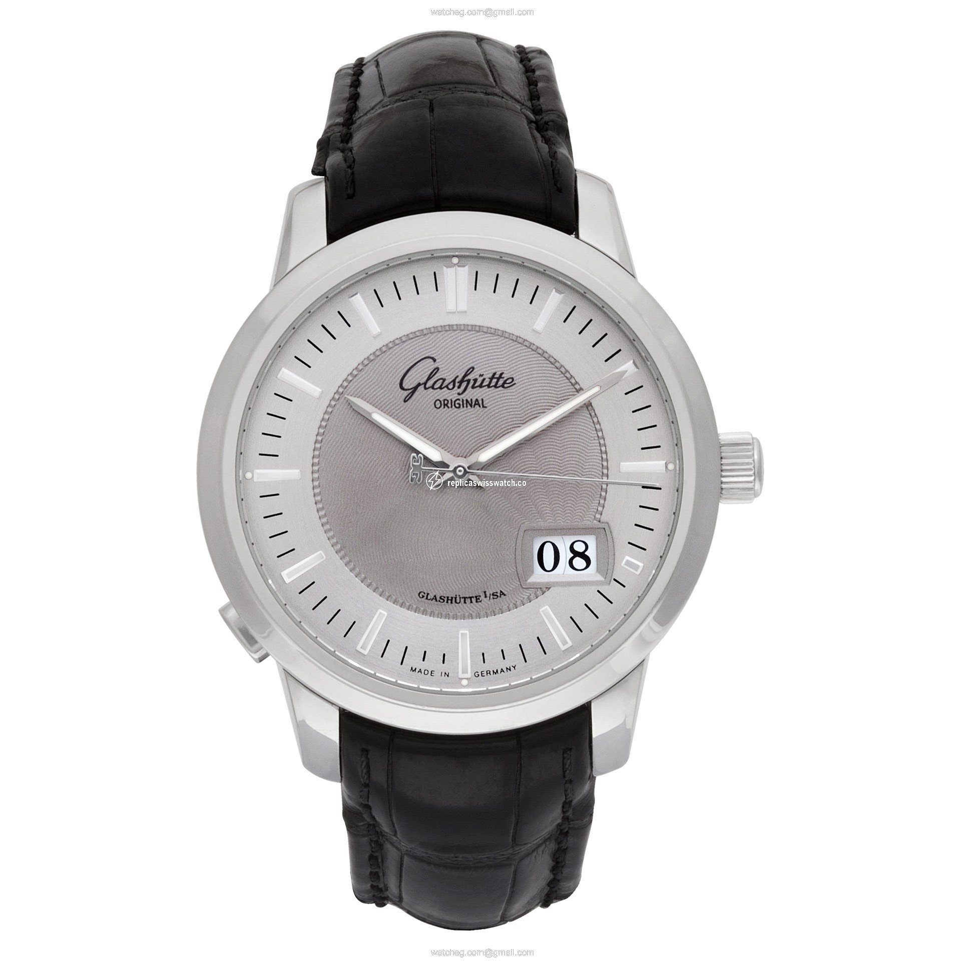 Glashutte 100-03-03-02-04 Senator Data Panoramica Automatic Male Stainless Steel Watches Glashutte 100-03-03-02-04 Senator Data Panoramica Automatic Male Stainless Steel Watches