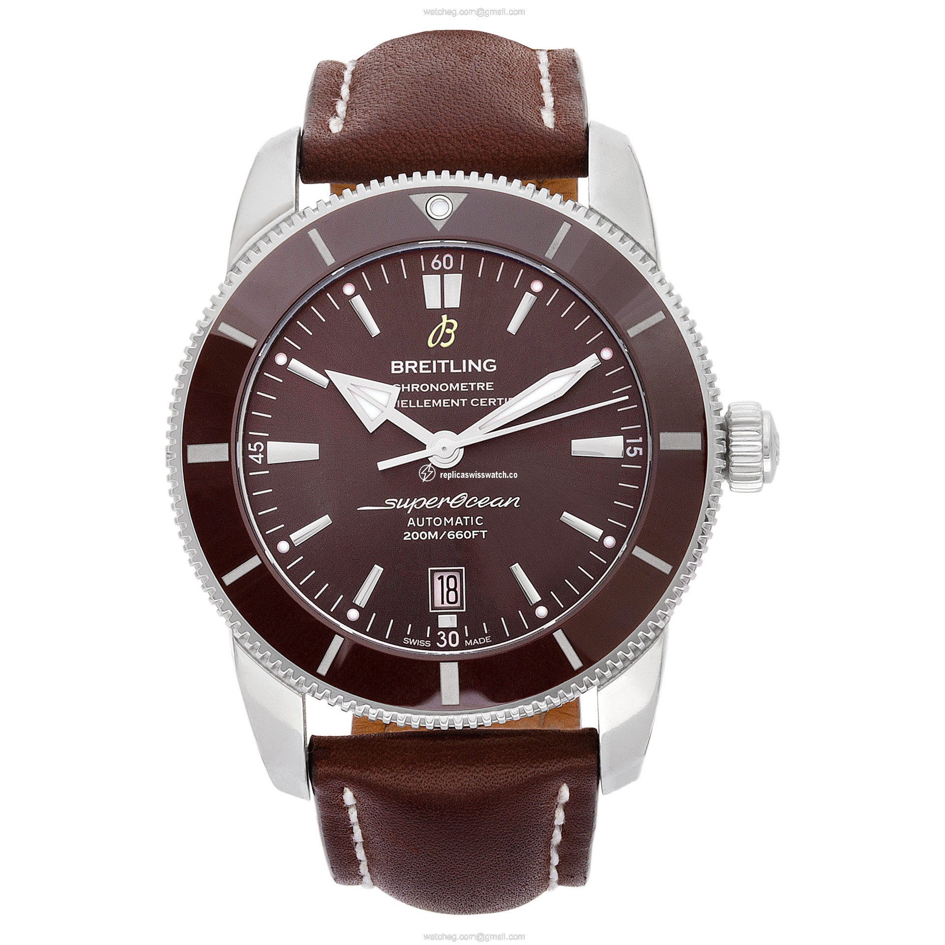 Breitling AB2020 Super Ocean Automatic Male Stainless Steel Watches Breitling AB2020 Super Ocean Automatic Male Stainless Steel Watches