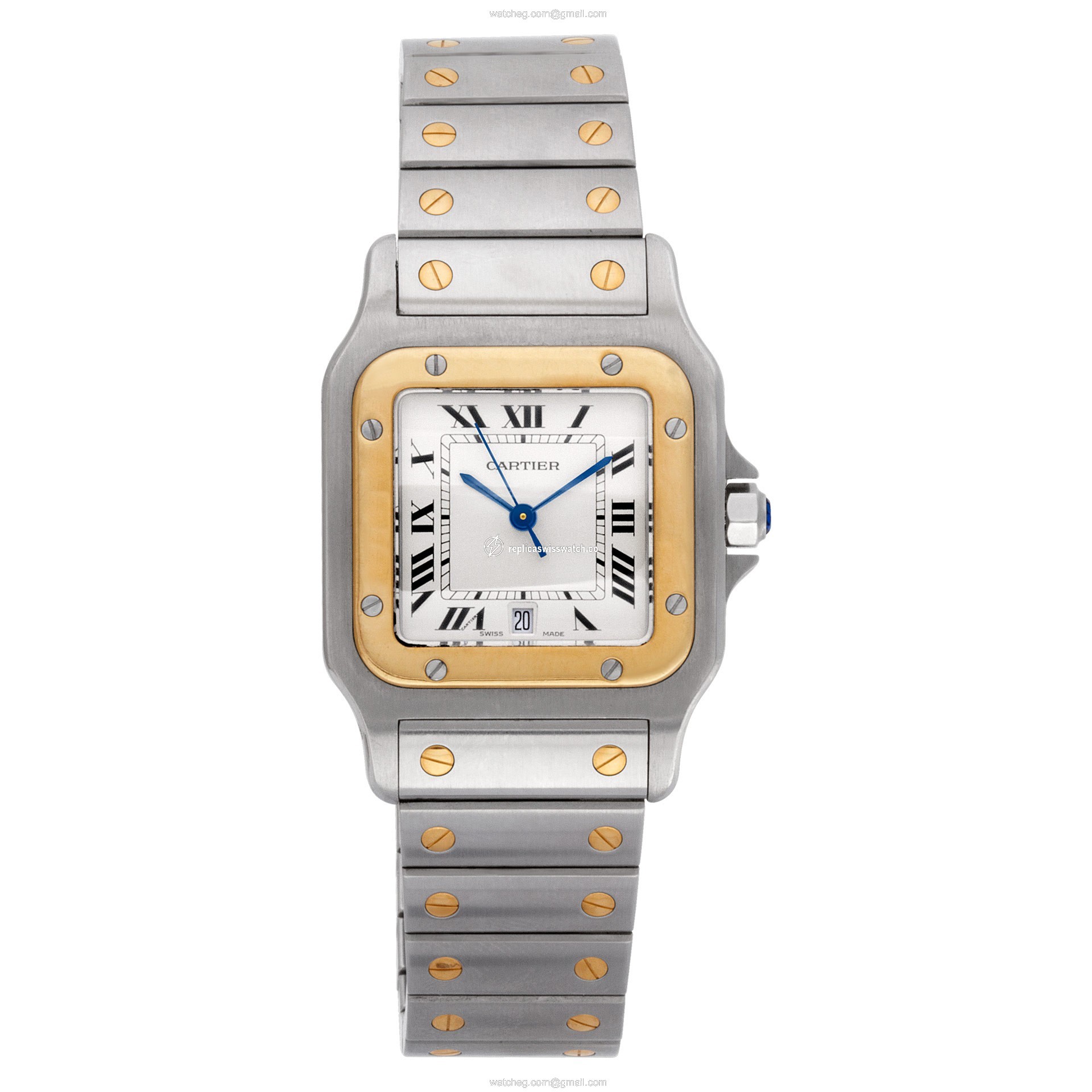 Cartier 187901 Santos Quartz Unisex Stainless Steel Watches Cartier 187901 Santos Quartz Unisex Stainless Steel Watches