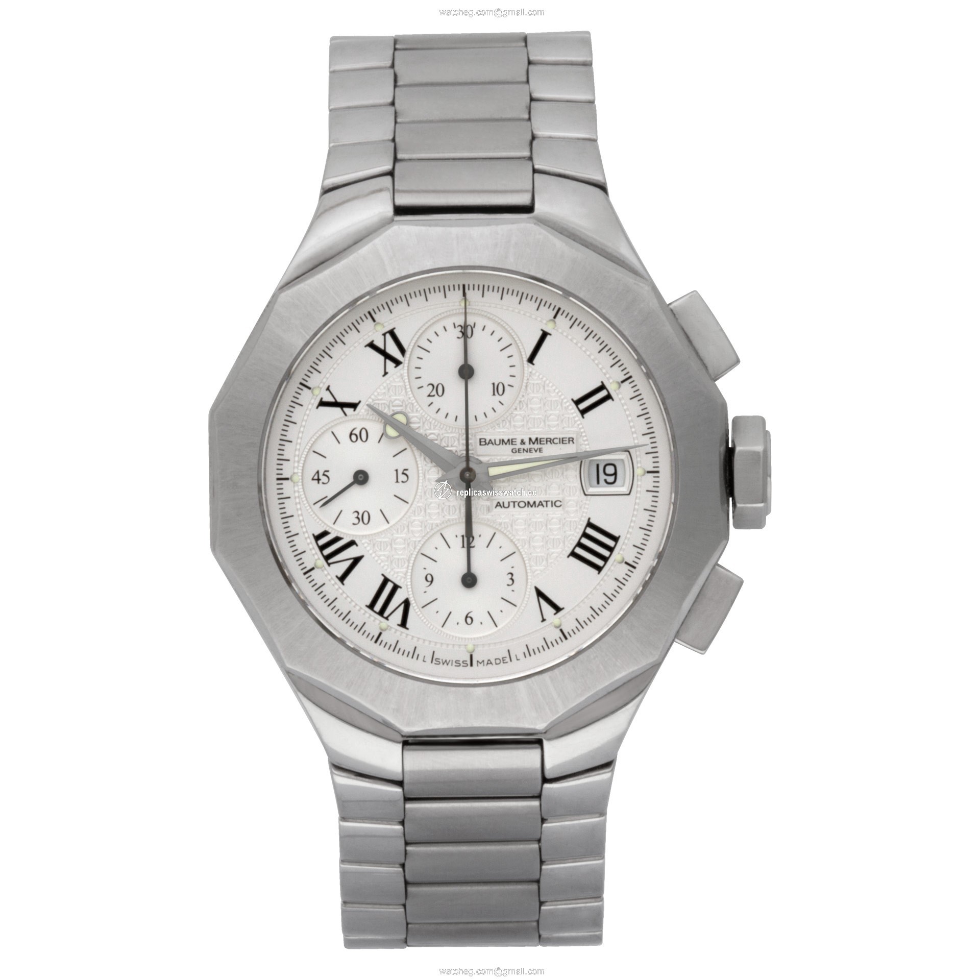 Baume & Mercier 65539 Riviera Automatic Male Stainless Steel Watches Baume & Mercier 65539 Riviera Automatic Male Stainless Steel Watches