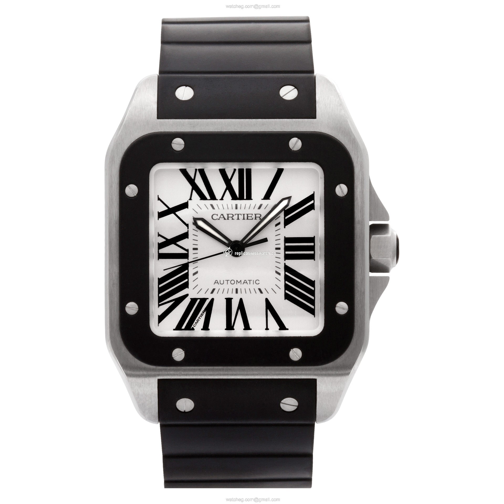 Cartier W20121U2 Santos 100 Automatic Male Stainless Steel Watches Cartier W20121U2 Santos 100 Automatic Male Stainless Steel Watches