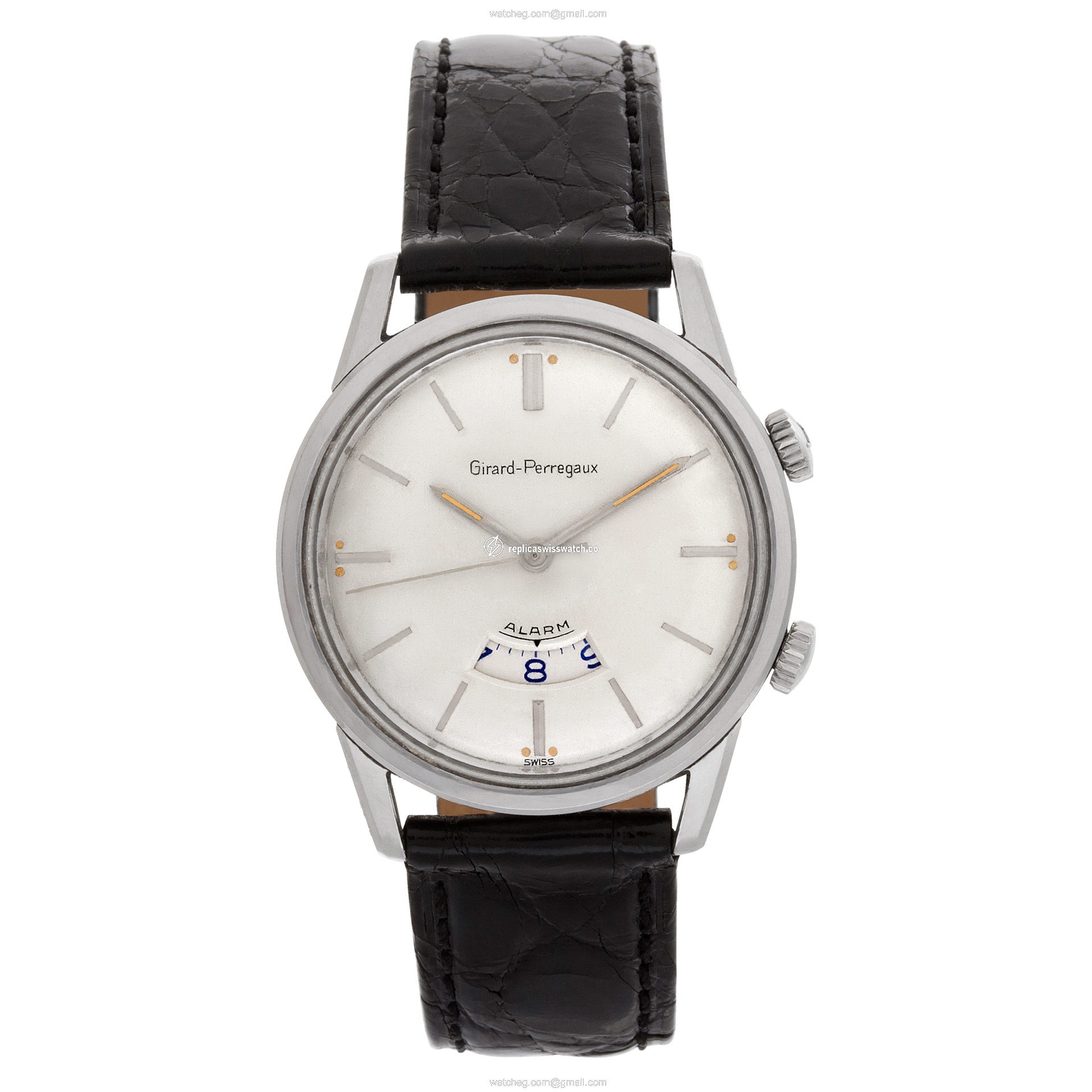 Girard Perregaux 77422910 Alarm Manual Male Stainless Steel Watches Girard Perregaux 77422910 Alarm Manual Male Stainless Steel Watches