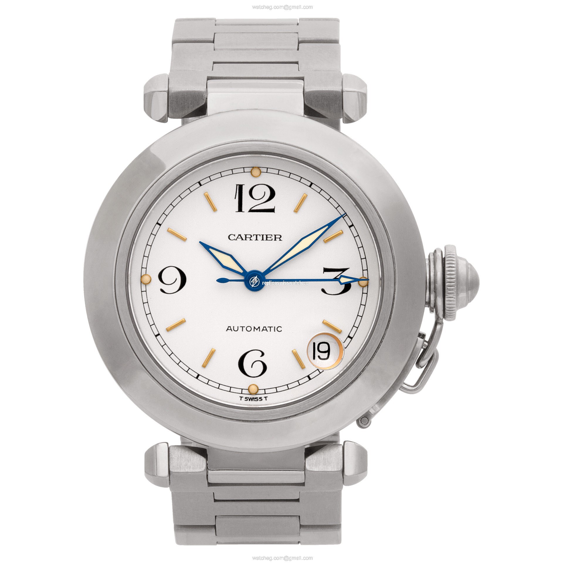 Cartier W31043M7 Pasha C Automatic Unisex Stainless Steel Watches Cartier W31043M7 Pasha C Automatic Unisex Stainless Steel Watches