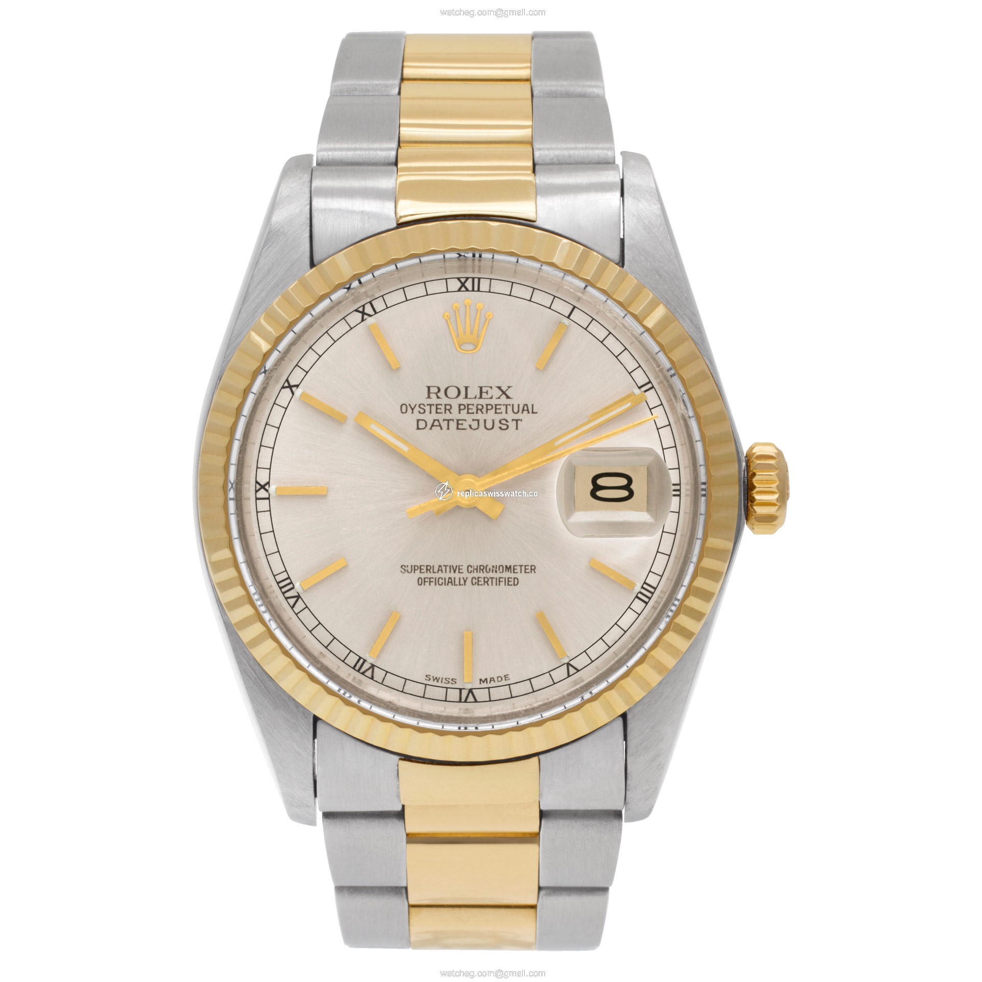 Rolex 16000 Datejust Automatic Male 18k gold & Stainless Steel Watches Rolex 16000 Datejust Automatic Male 18k gold & Stainless Steel Watches