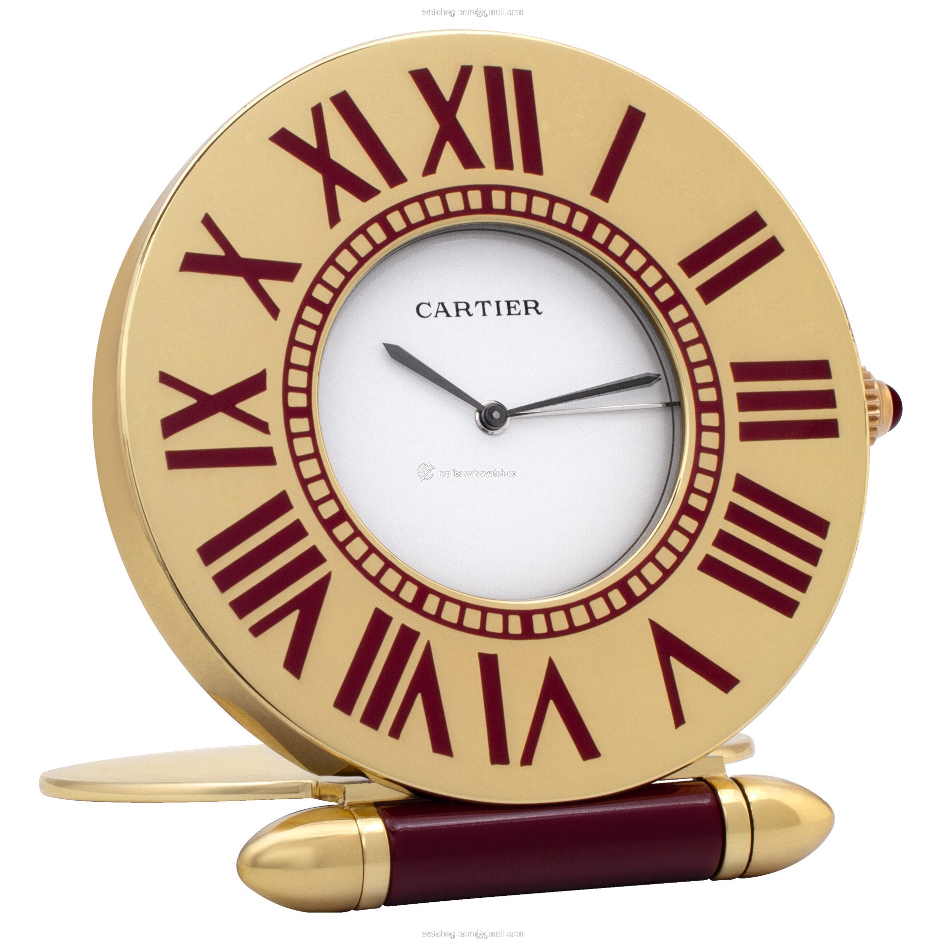 Cartier Cartier 1772 Clock Quartz Unisex Gold Plate Watches Cartier Cartier 1772 Clock Quartz Unisex Gold Plate Watches
