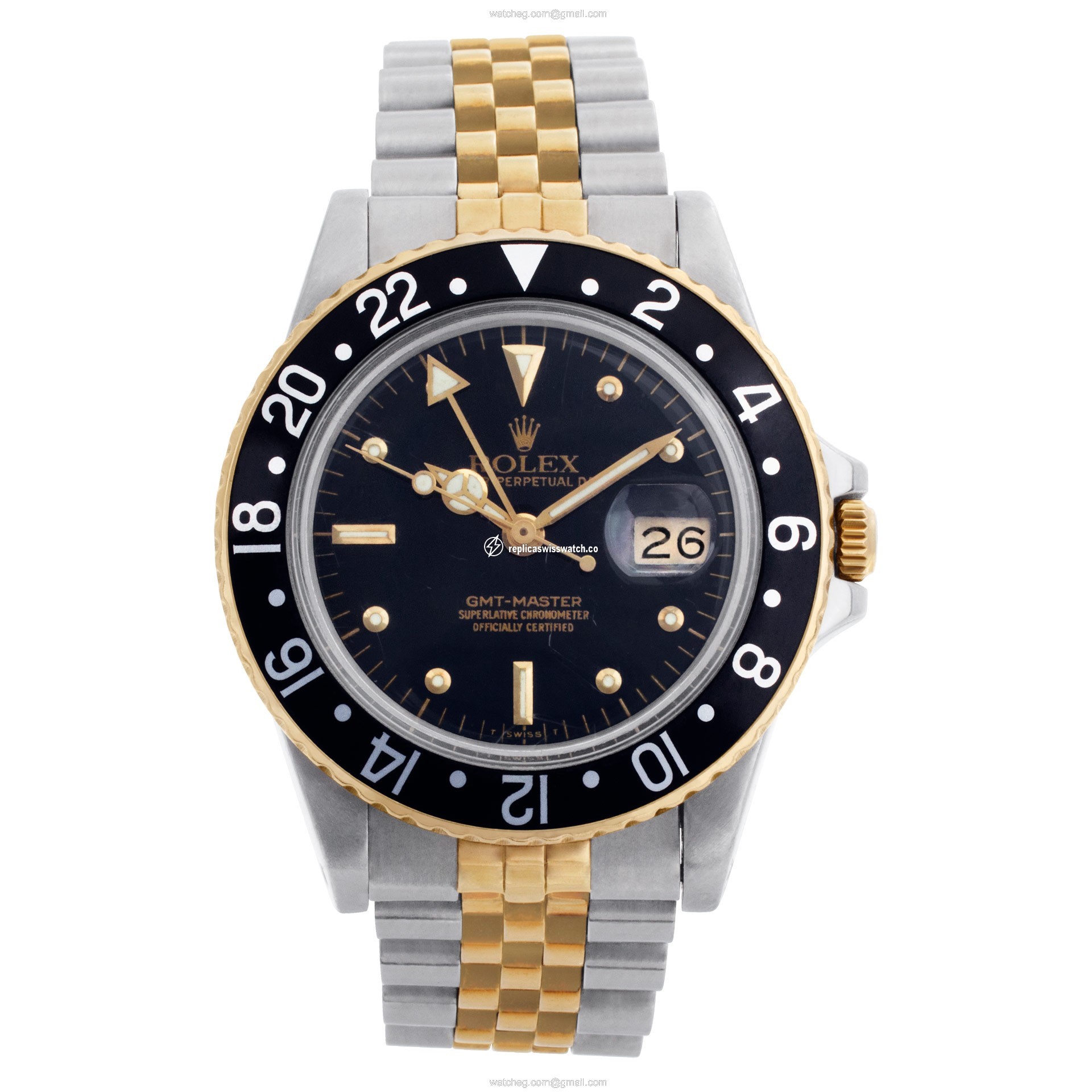 Rolex 16753 GMT-Master Automatic Male Stainless Steel Watches Rolex 16753 GMT-Master Automatic Male Stainless Steel Watches