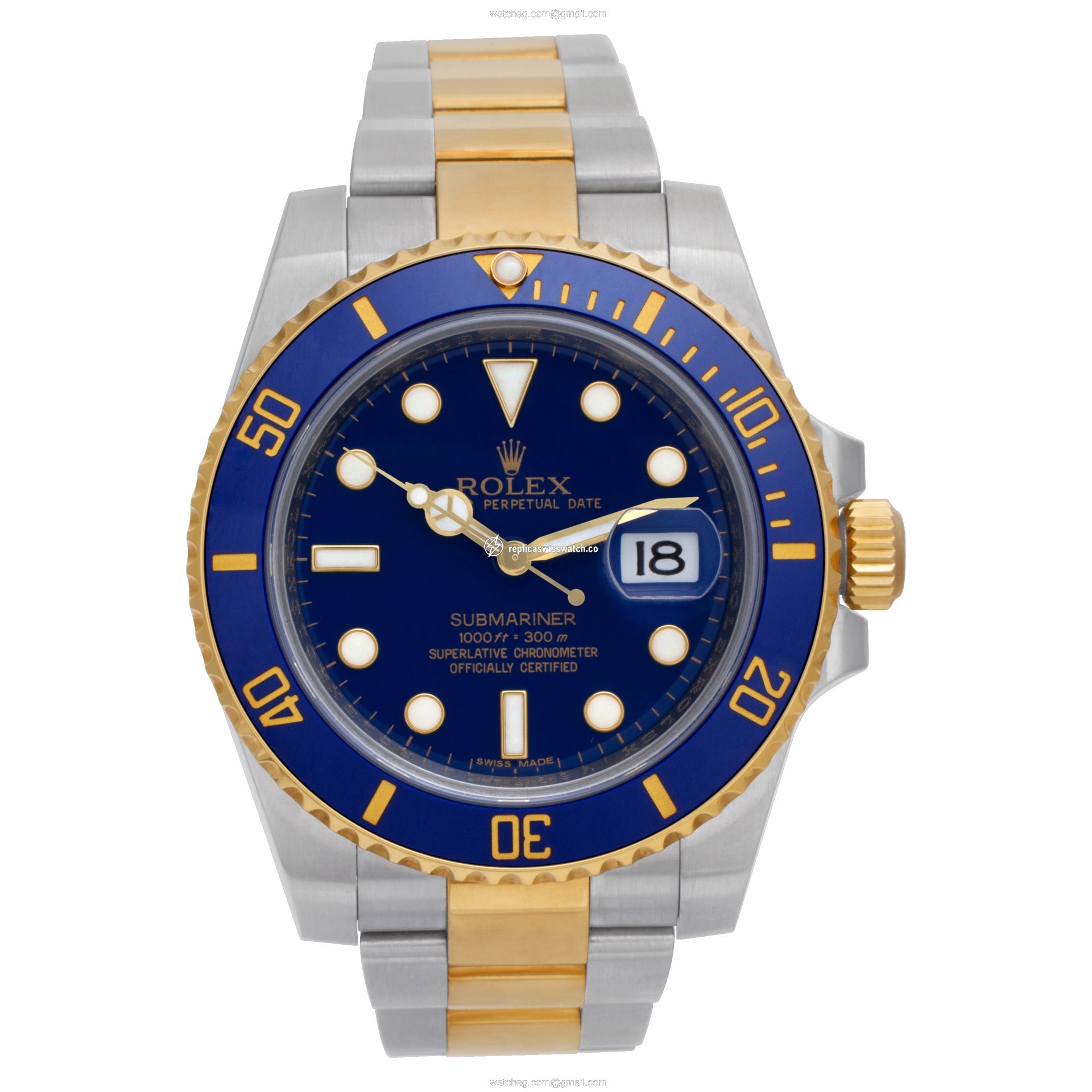 Rolex 116613 Submariner Automatic Male 18k gold & Stainless Steel Watches Rolex 116613 Submariner Automatic Male 18k gold & Stainless Steel Watches