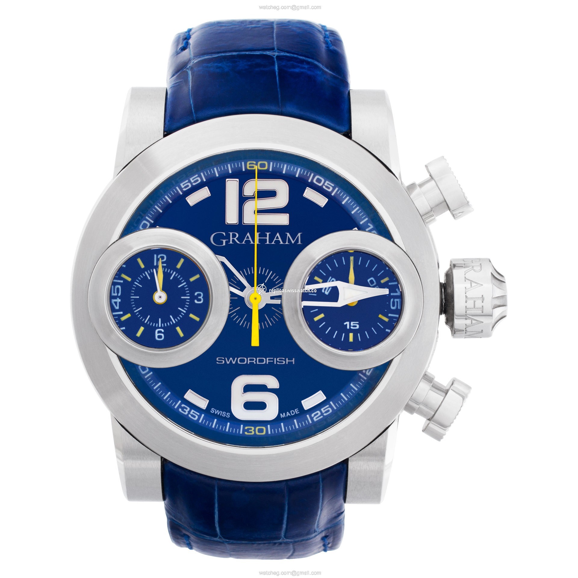 Graham 2SWBS.U04R Swordfish Automatic Male Stainless Steel Watches Graham 2SWBS.U04R Swordfish Automatic Male Stainless Steel Watches