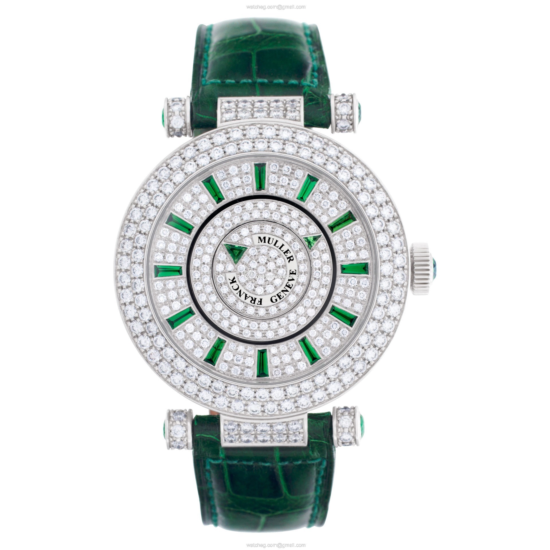 Franck Muller DM39D2RCD Double mystery Automatic Unisex 18k White Gold Watches Franck Muller DM39D2RCD Double mystery Automatic Unisex 18k White Gold Watches