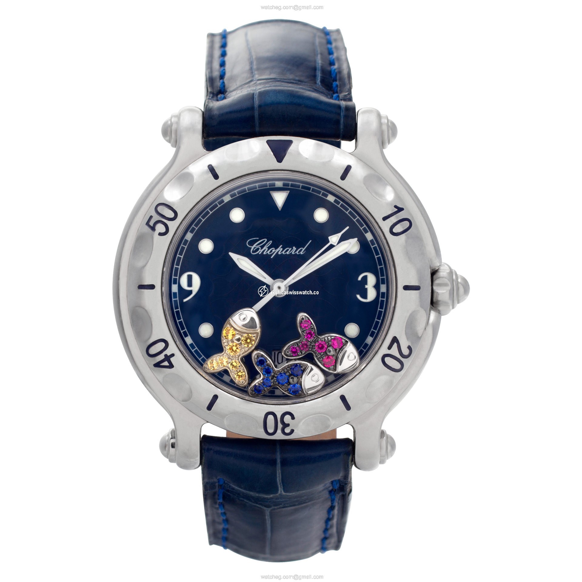 Chopard 27/8921 Happy Fish Quartz Female Stainless Steel Watches Chopard 27/8921 Happy Fish Quartz Female Stainless Steel Watches
