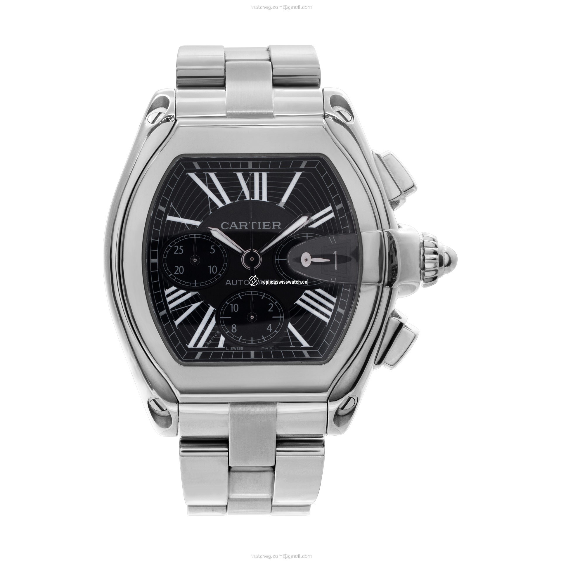 Cartier W62020X6 Roadster Automatic Male Stainless Steel Watches Cartier W62020X6 Roadster Automatic Male Stainless Steel Watches