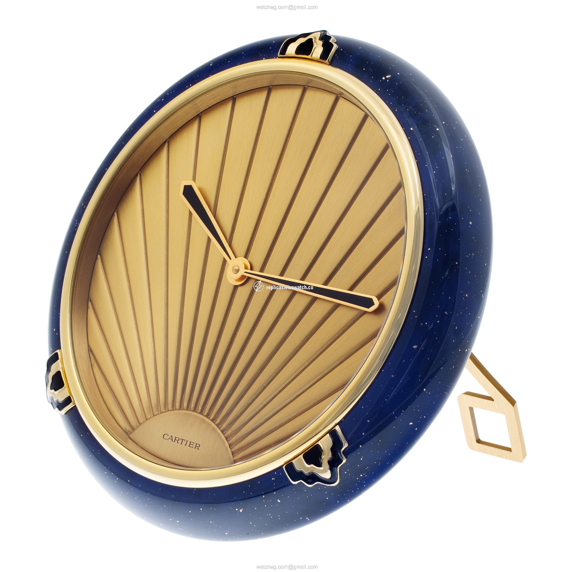 Cartier Cartier 1736 Must de Cartier clock Quartz Unisex Brass Watches Cartier Cartier 1736 Must de Cartier clock Quartz Unisex Brass Watches