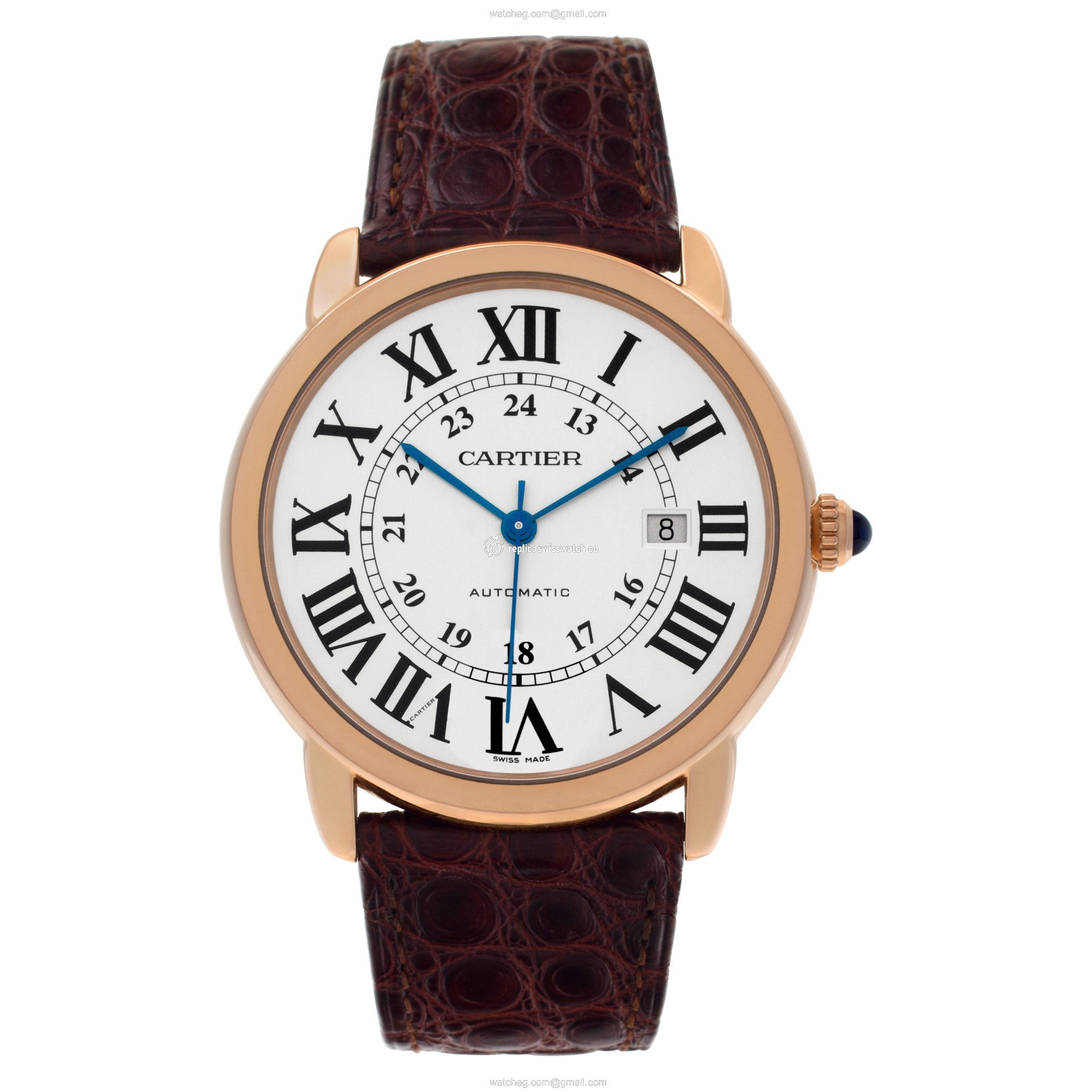 Cartier W6701009 Ronde Solo Automatic Unisex 18k Pink Gold & Stainless Steel Watches Cartier W6701009 Ronde Solo Automatic Unisex 18k Pink Gold & Stainless Steel Watches