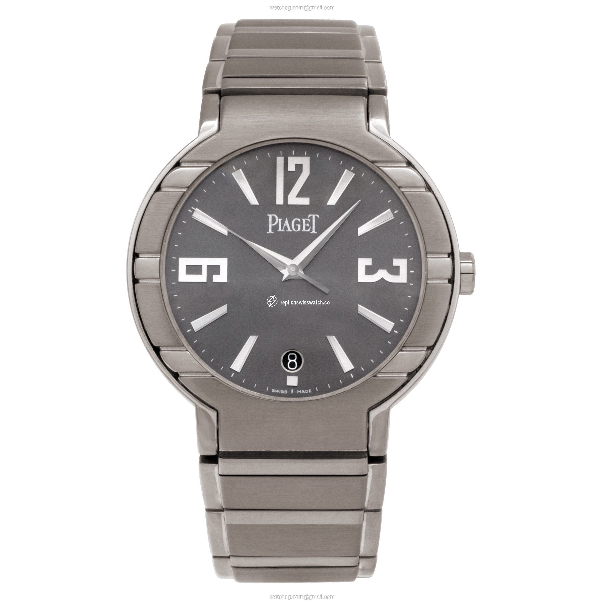 Piaget GOA26019 Polo Automatic Male 18k White Gold Watches Piaget GOA26019 Polo Automatic Male 18k White Gold Watches