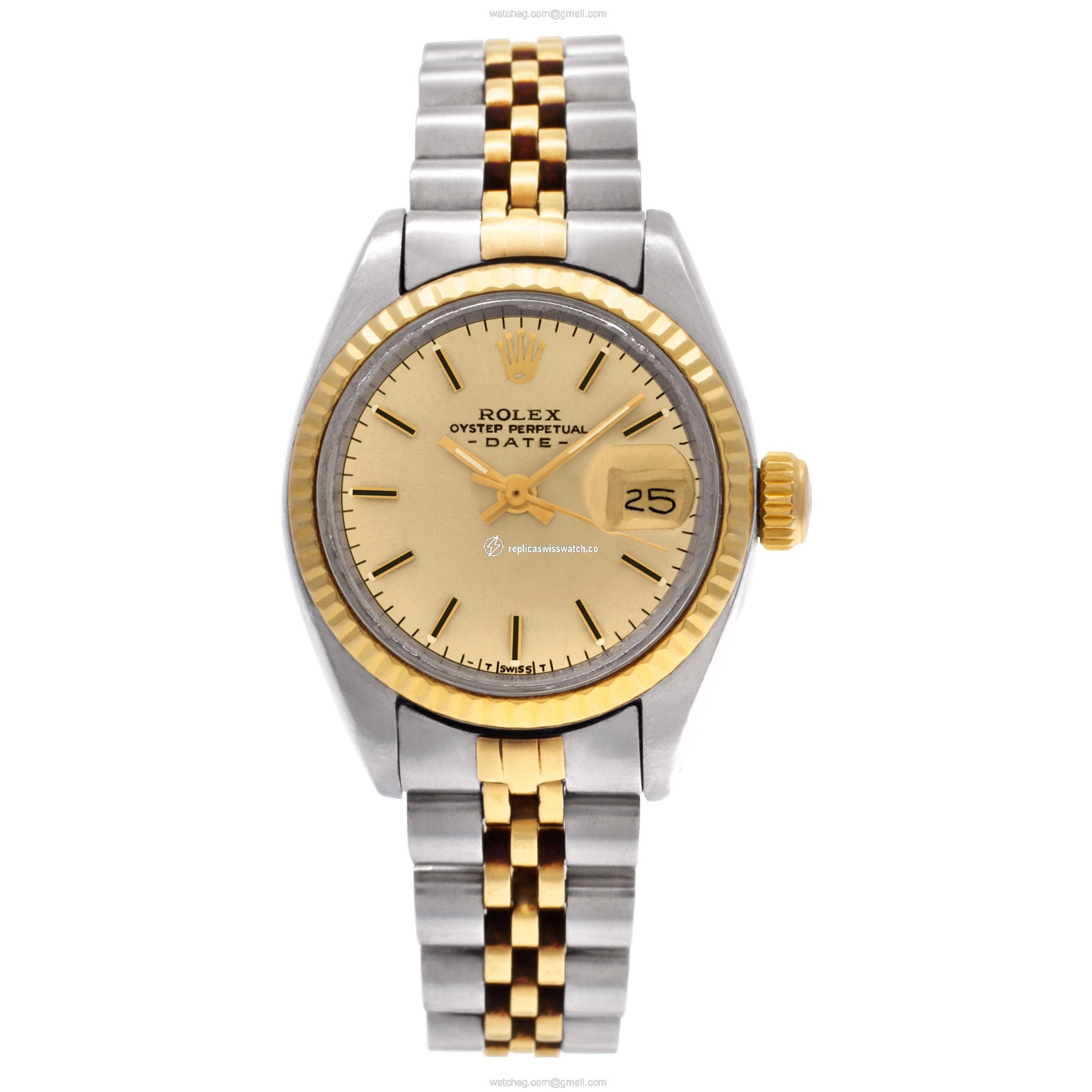 Rolex 6917 Date Automatic Female 14k gold & Stainless Steel Watches Rolex 6917 Date Automatic Female 14k gold & Stainless Steel Watches