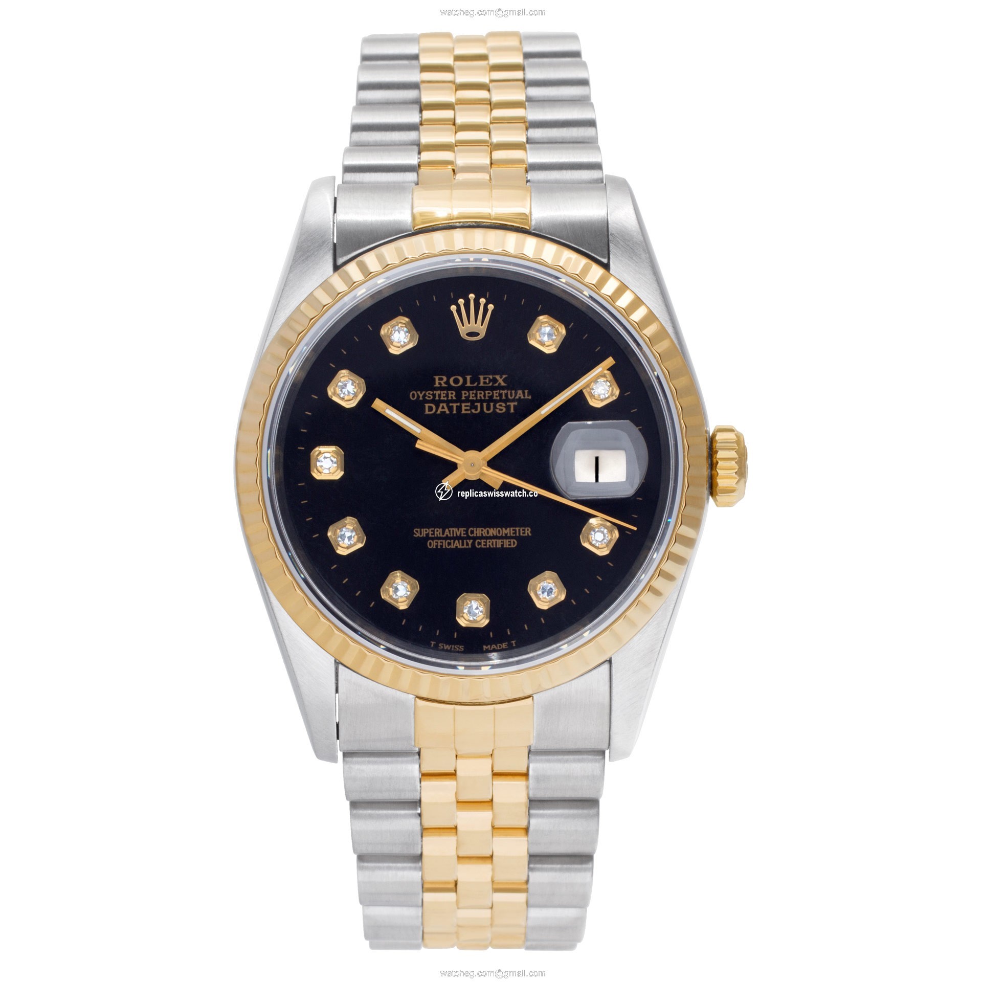 Rolex 16233 Datejust Automatic Male 18k gold & Stainless Steel Watches Rolex 16233 Datejust Automatic Male 18k gold & Stainless Steel Watches