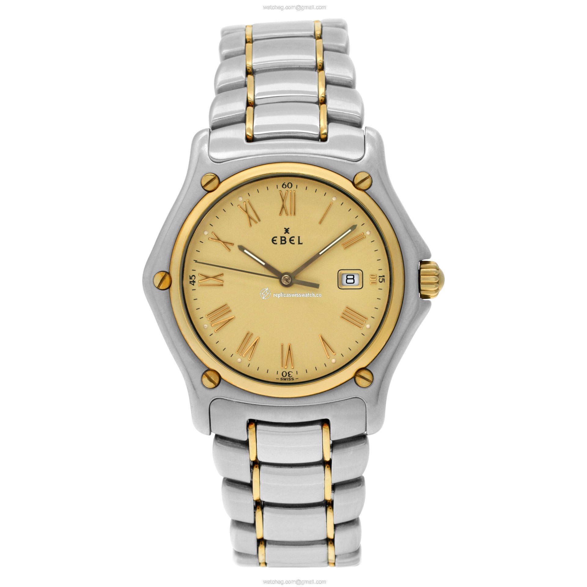 Ebel 1911 1911 Quartz Male 18k gold & Stainless Steel Watches Ebel 1911 1911 Quartz Male 18k gold & Stainless Steel Watches