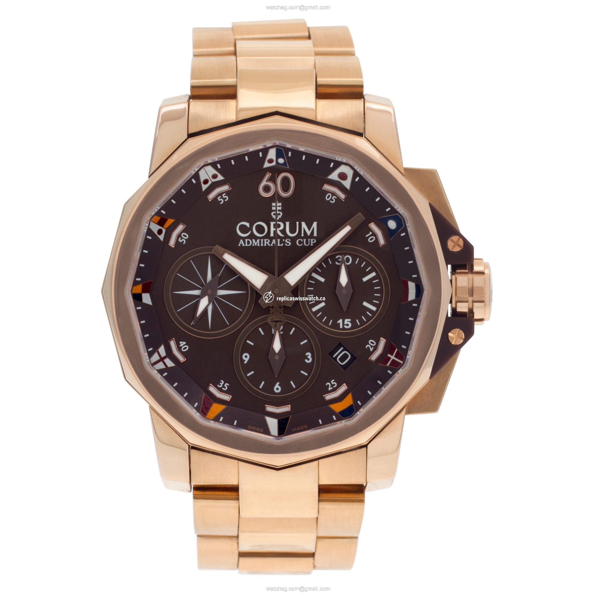 Corum 60723.205005 Admirals Cup Automatic Male 18k rose gold Watches Corum 60723.205005 Admirals Cup Automatic Male 18k rose gold Watches