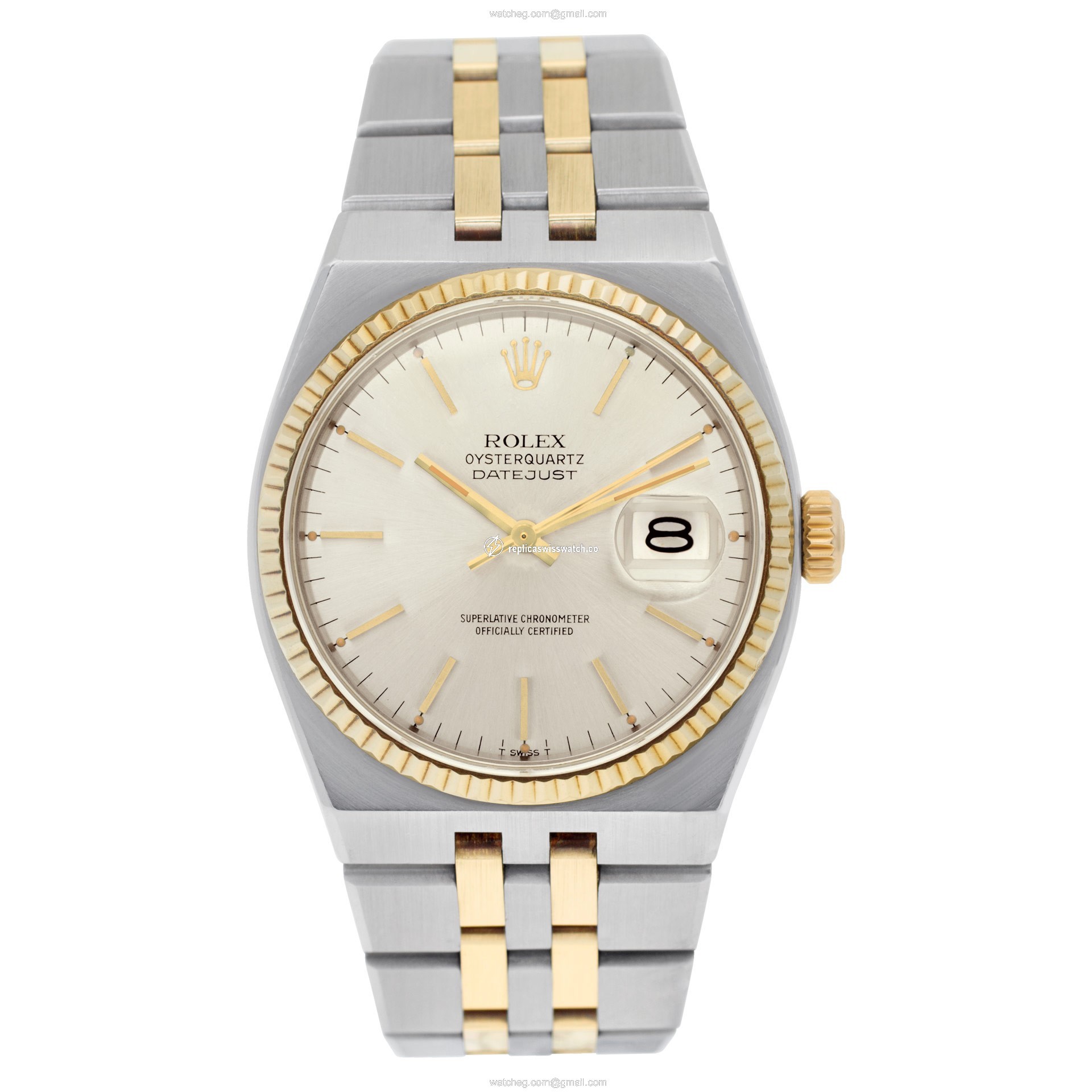 Rolex 17013 Oyster Quartz Quartz Unisex 14k gold & Stainless Steel Watches Rolex 17013 Oyster Quartz Quartz Unisex 14k gold & Stainless Steel Watches