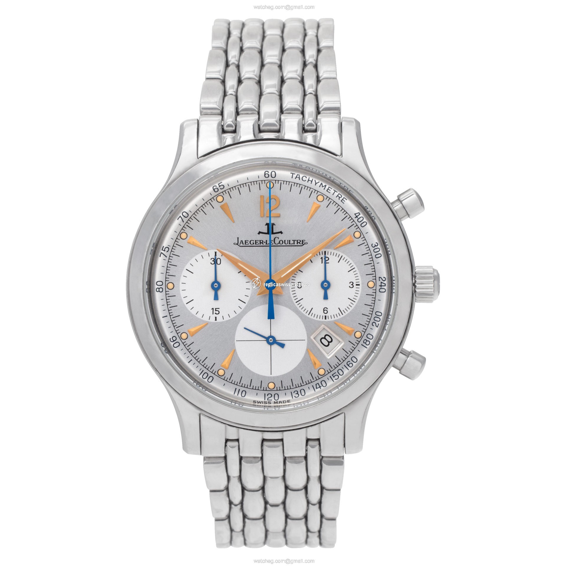 Jaeger LeCoultre 145.8.31 Master Control Quartz Male Stainless Steel Watches Jaeger LeCoultre 145.8.31 Master Control Quartz Male Stainless Steel Watches