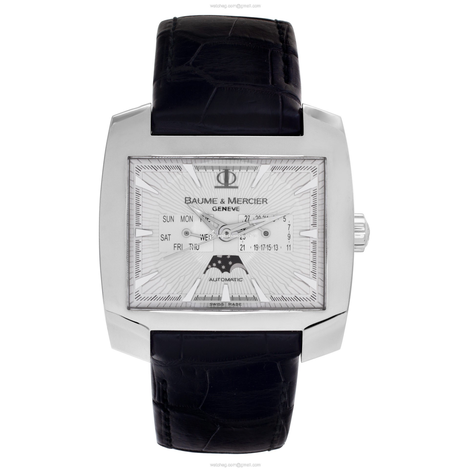 Baume & Mercier 8487 Hampton Spirit Automatic Male Stainless Steel Watches Baume & Mercier 8487 Hampton Spirit Automatic Male Stainless Steel Watches
