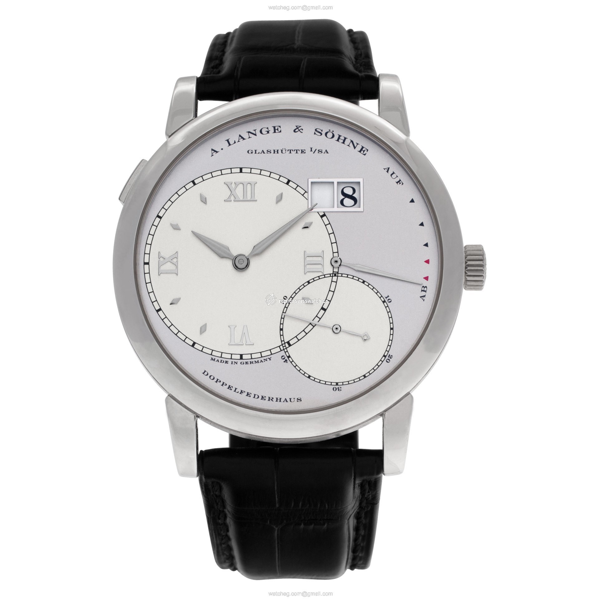 A. Lange & Sohne 115.025 Lange 1 Manual Male Platinum Watches A. Lange & Sohne 115.025 Lange 1 Manual Male Platinum Watches