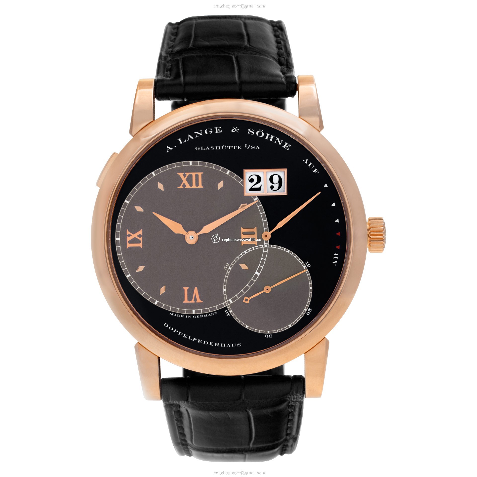 A. Lange & Sohne 115.031 Lange 1 Manual Male 18k rose gold Watches A. Lange & Sohne 115.031 Lange 1 Manual Male 18k rose gold Watches