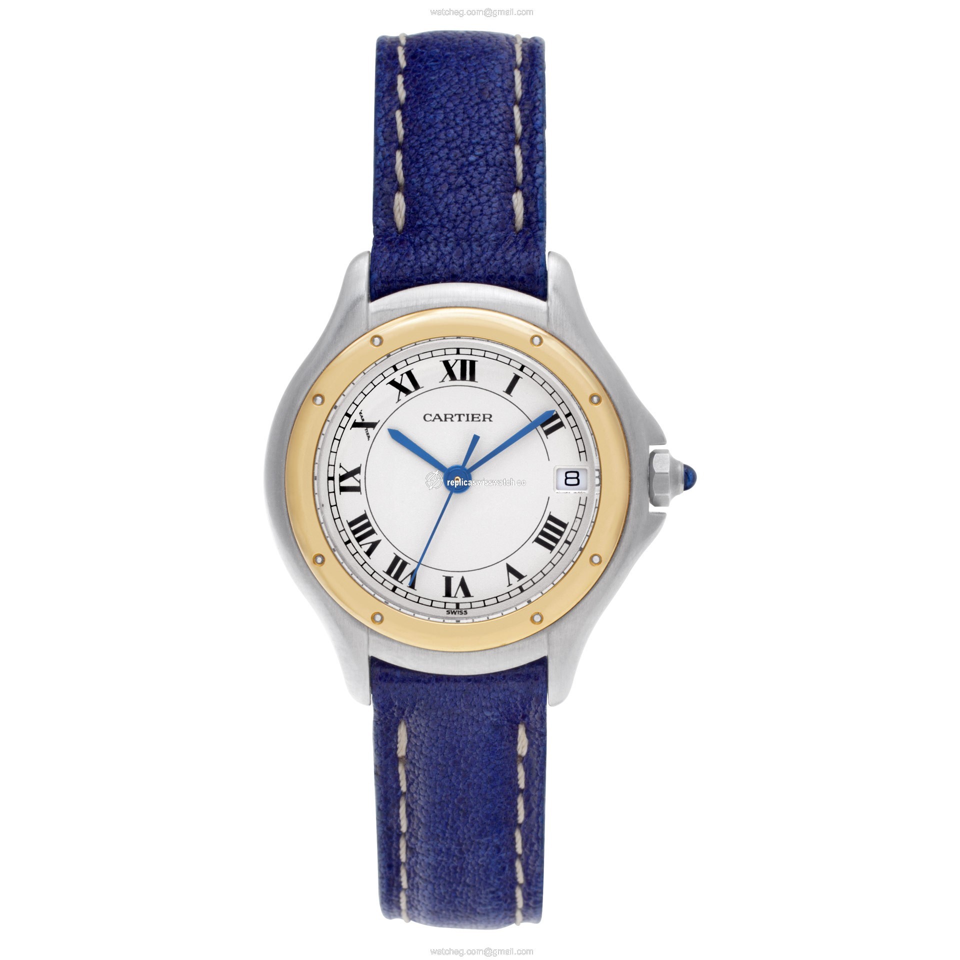 Cartier 187908C Cougar Quartz Unisex 18k gold & Stainless Steel Watches Cartier 187908C Cougar Quartz Unisex 18k gold & Stainless Steel Watches