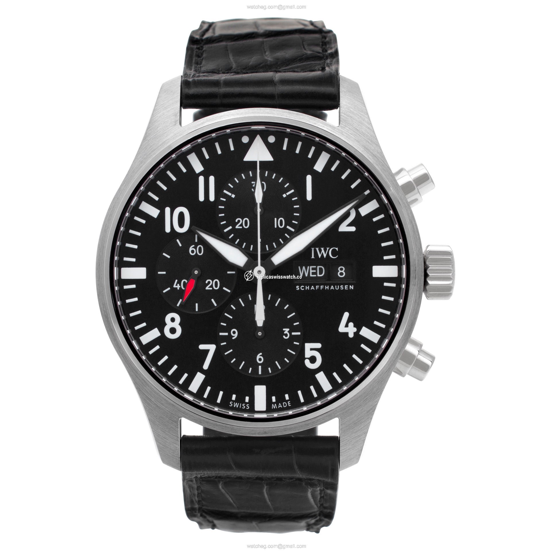 IWC iw377709 Pilots Chronograph Automatic Male Stainless Steel Watches IWC iw377709 Pilots Chronograph Automatic Male Stainless Steel Watches